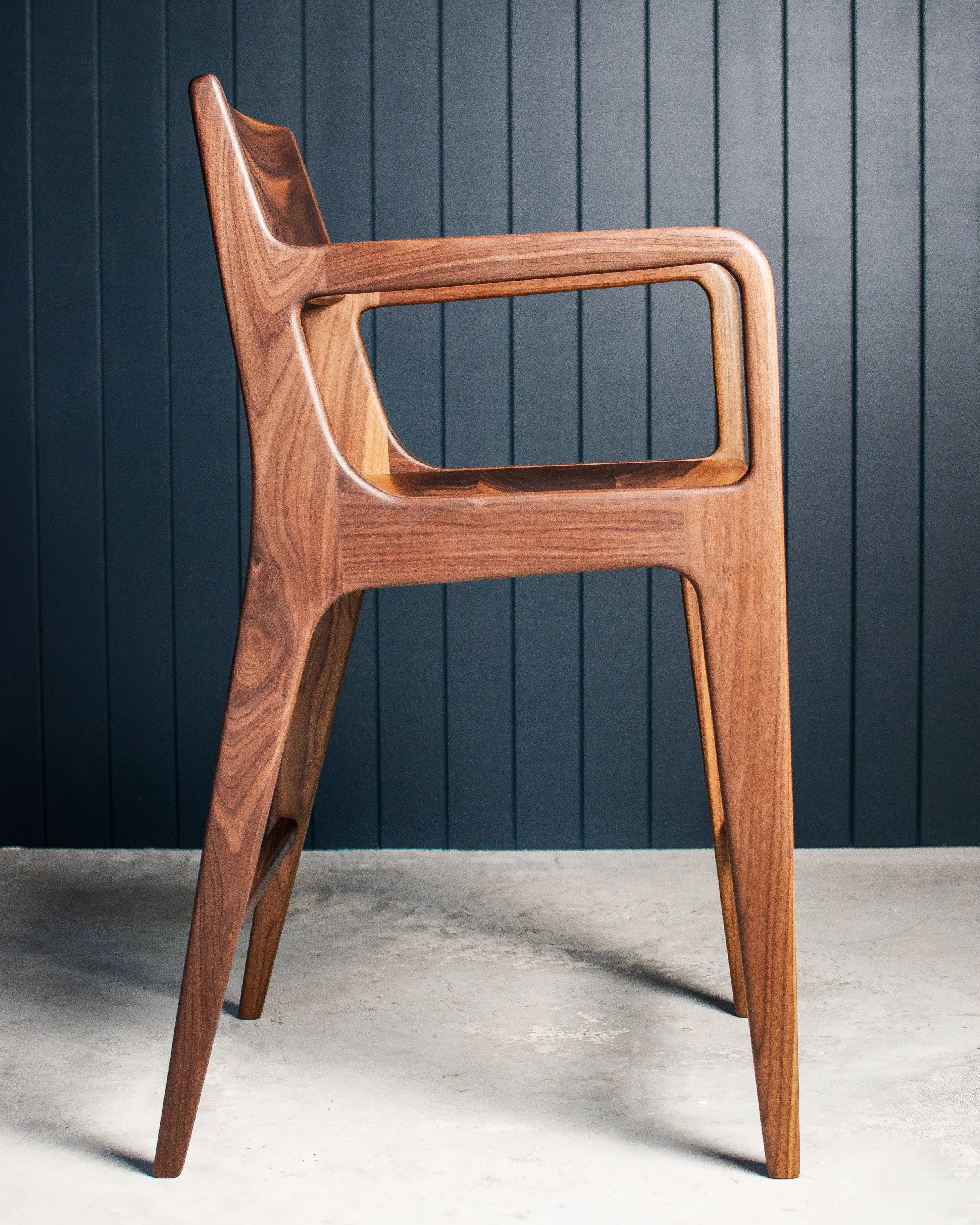 Black walnut barstools
