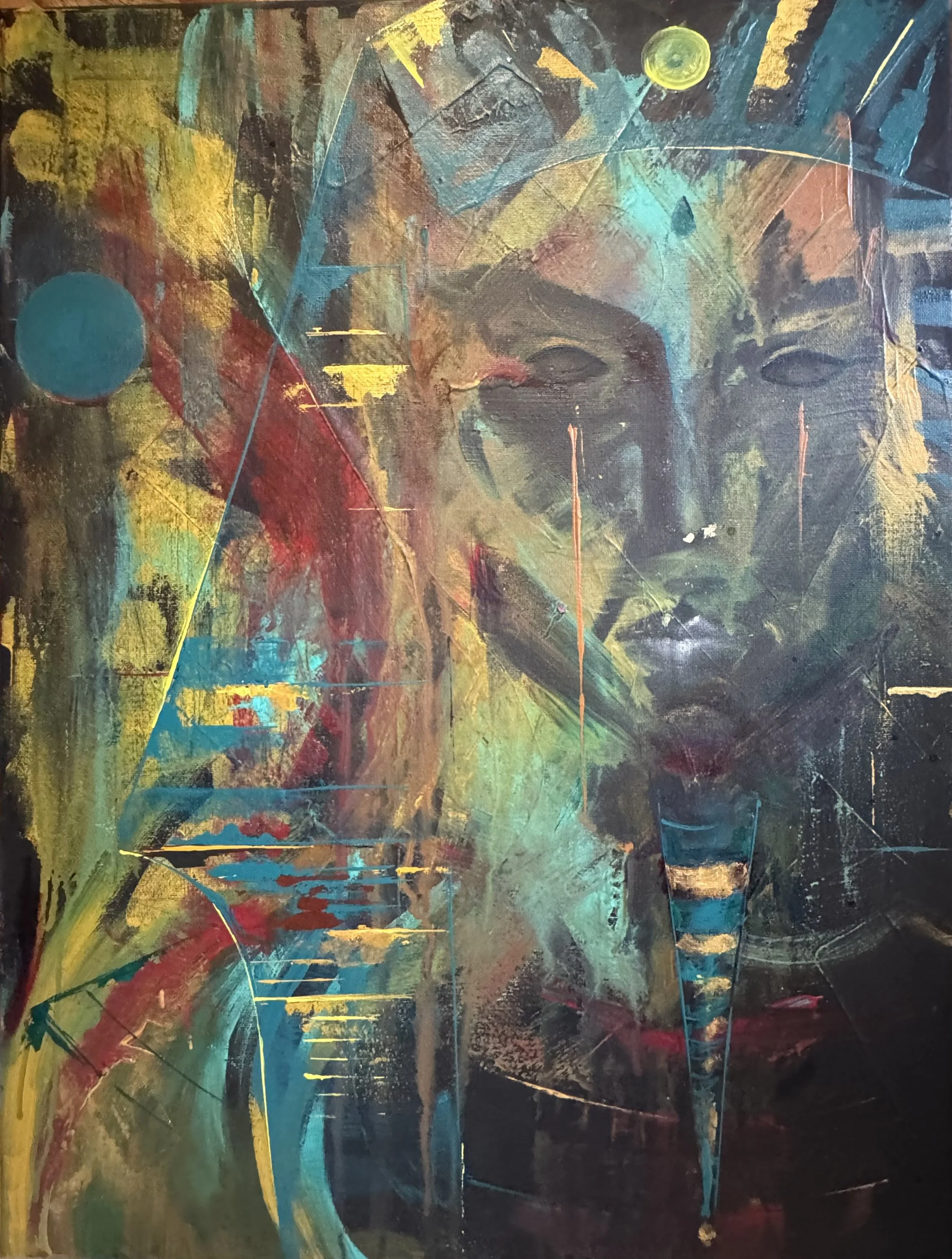 The Realm of Emergence  (24"H x 18"W)