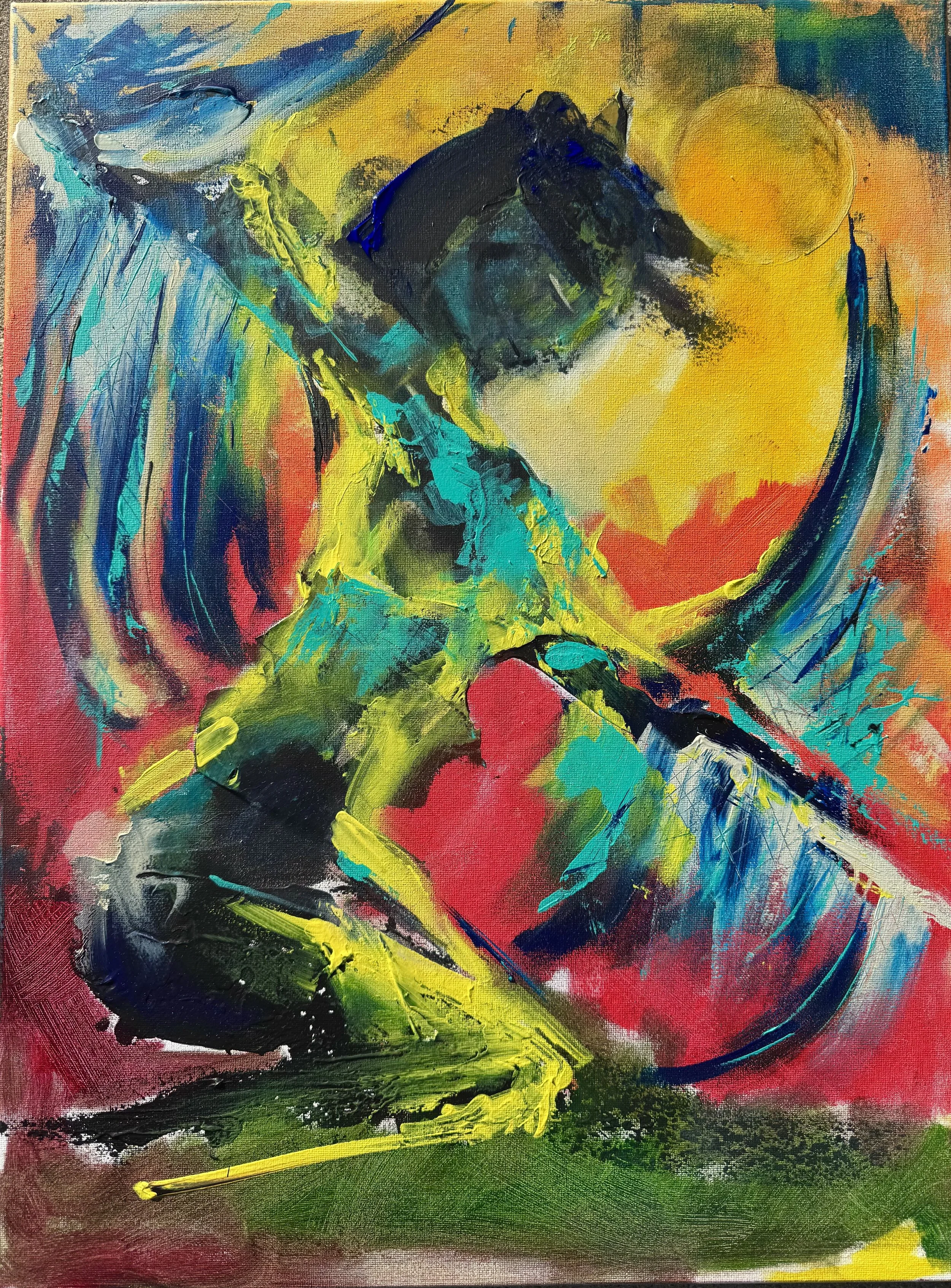 I Call Forth  (24"H x 18"W)