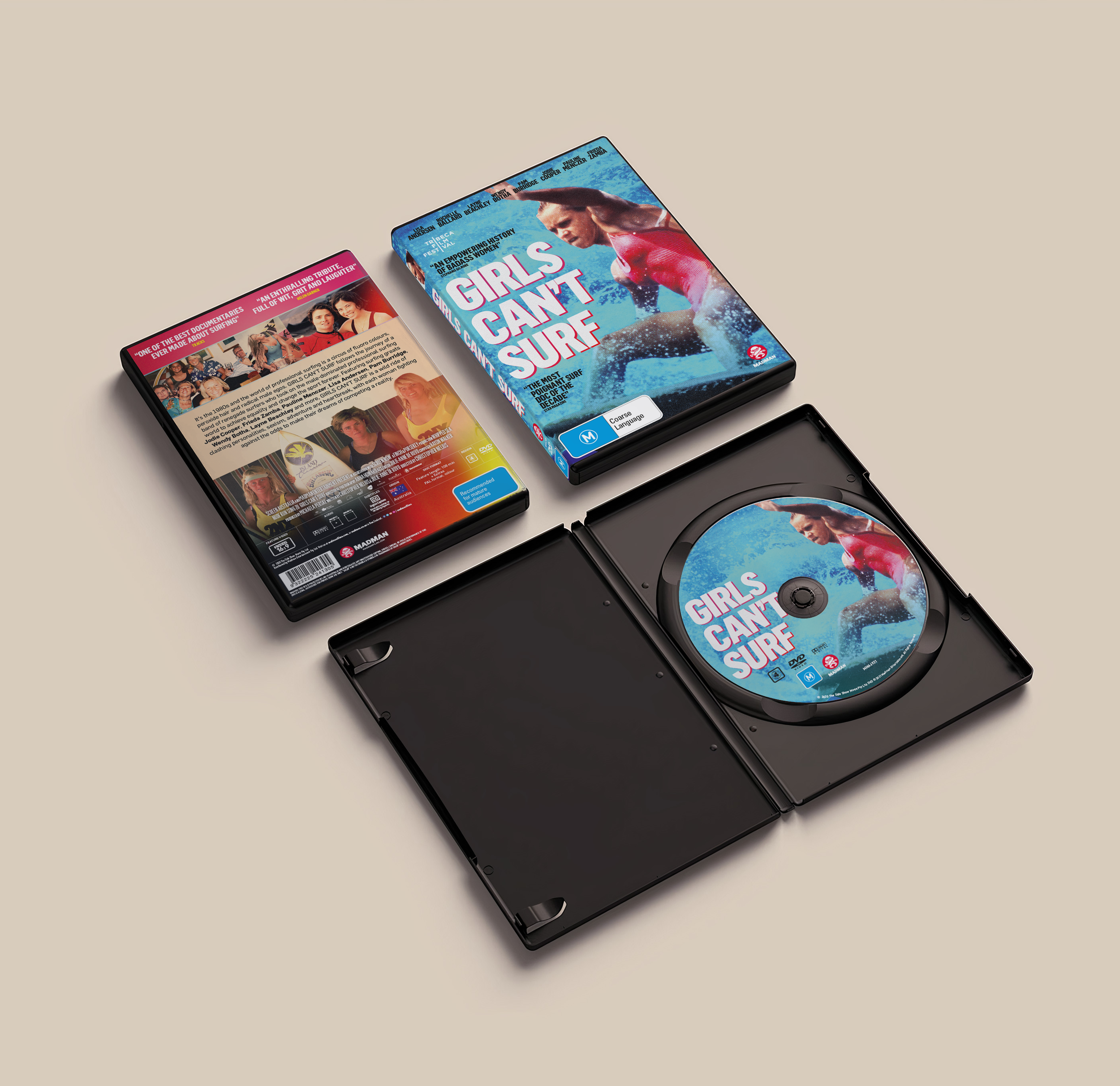 DVD packaging content for the Home Entertainment Release.