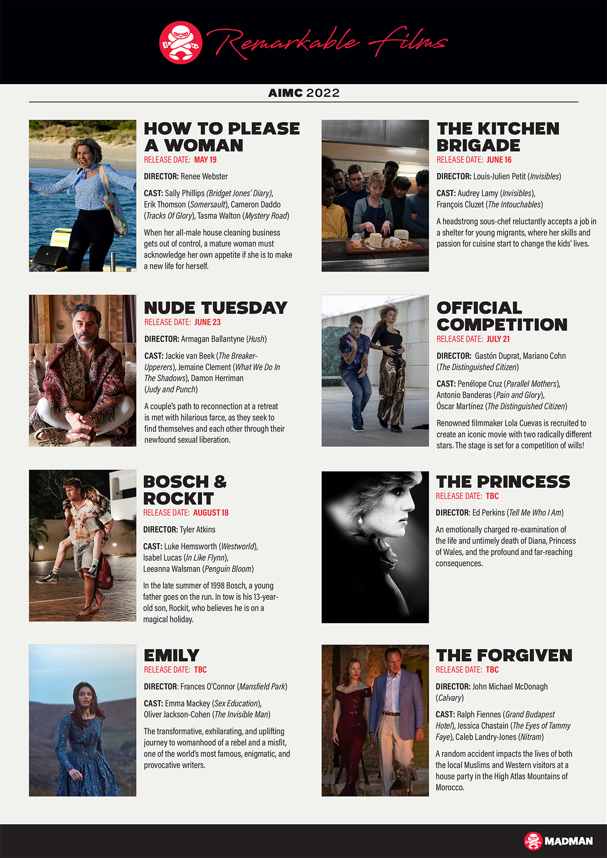 Theatrical Release Schedule PDF document