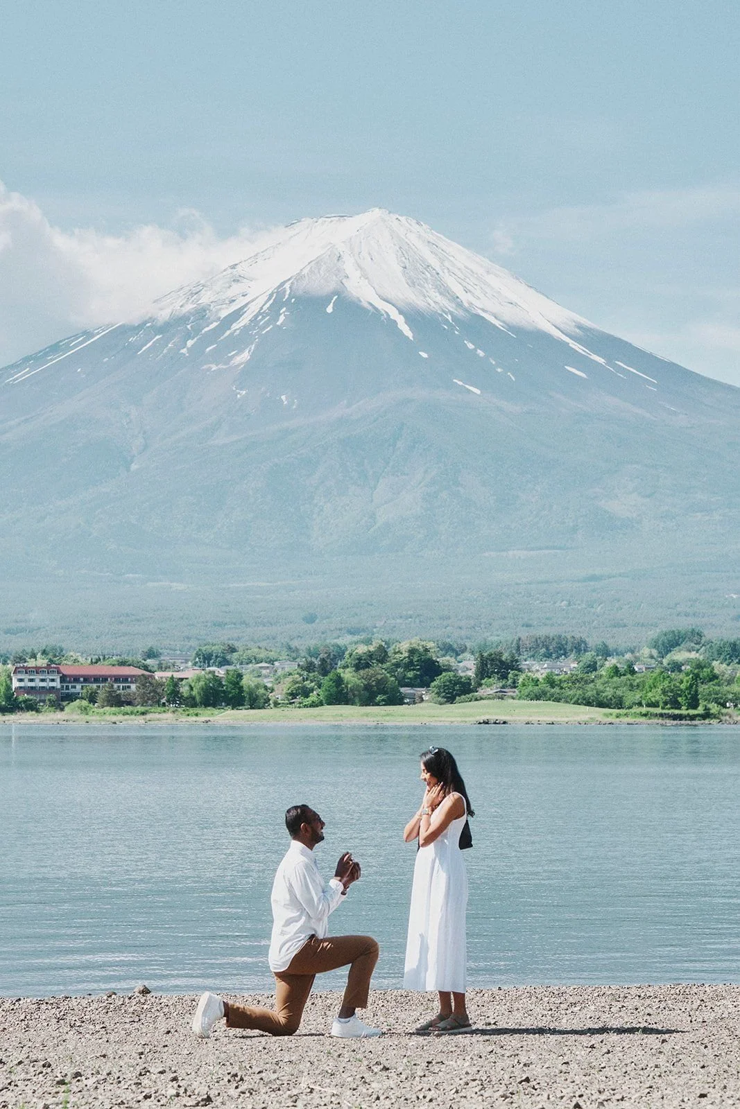 Japan proposal photographer helping couples plan a surprise proposal from.