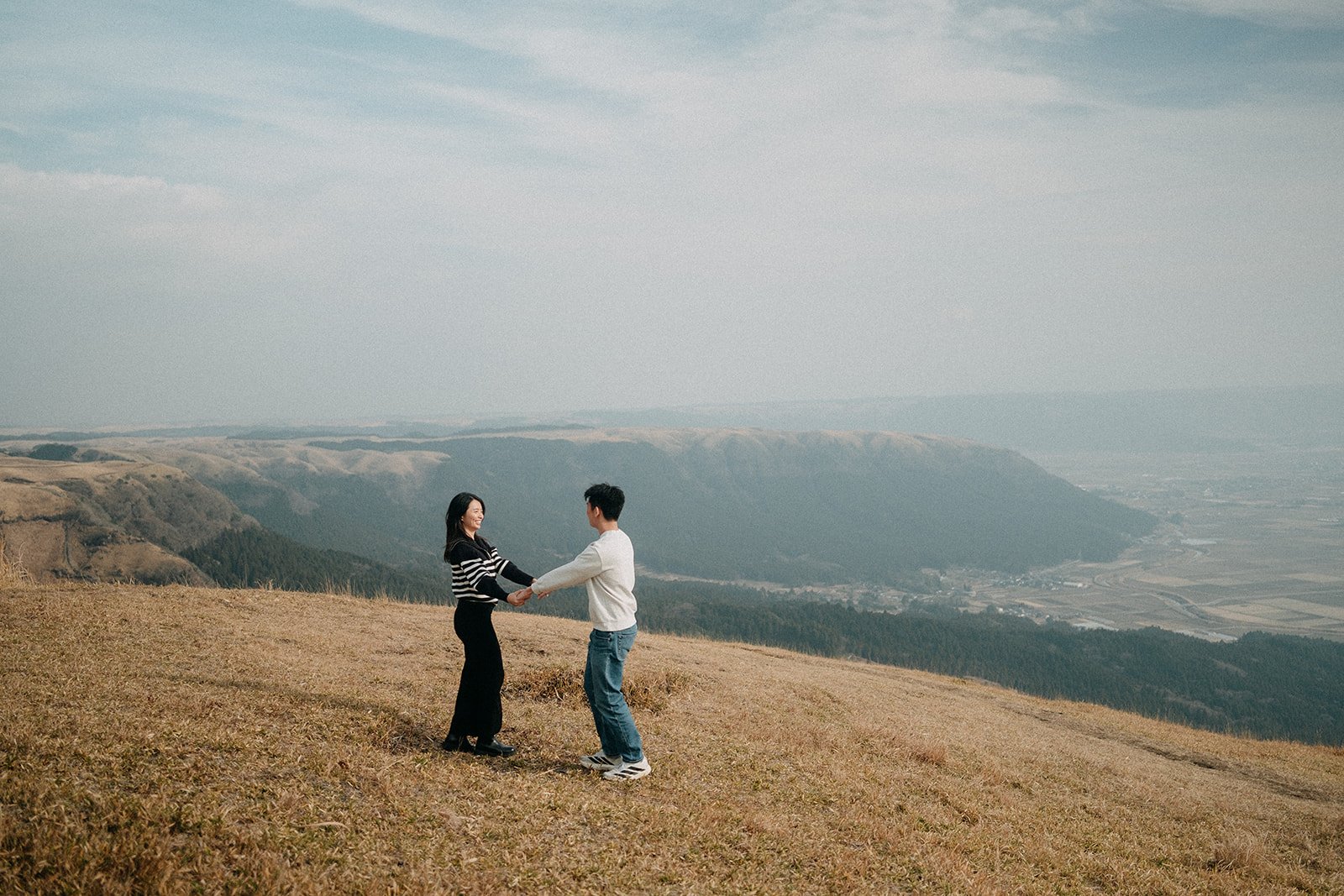 How We Planned a Mount Aso Proposal from Afar