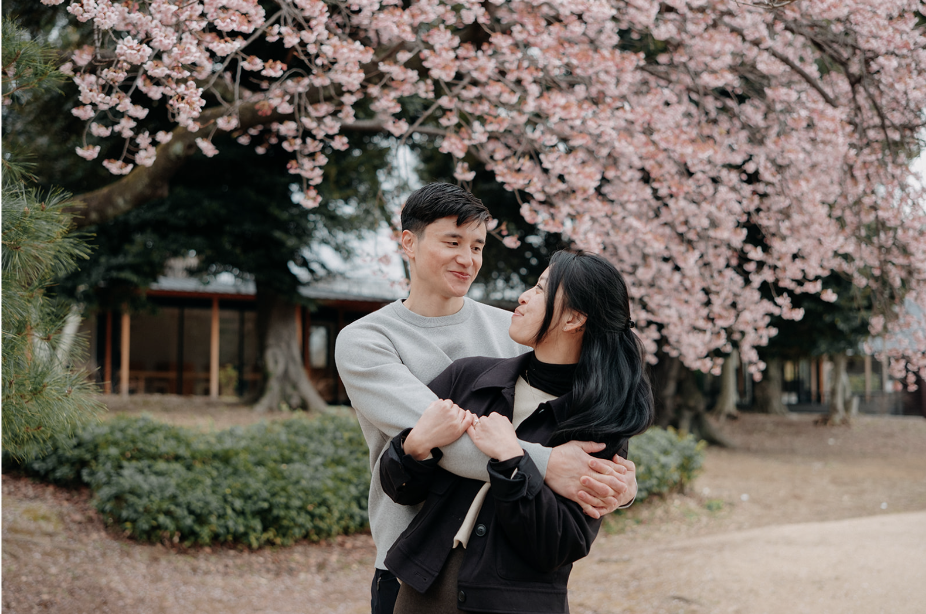 A Valentine’s Week Proposal in Shinjuku Gyoen