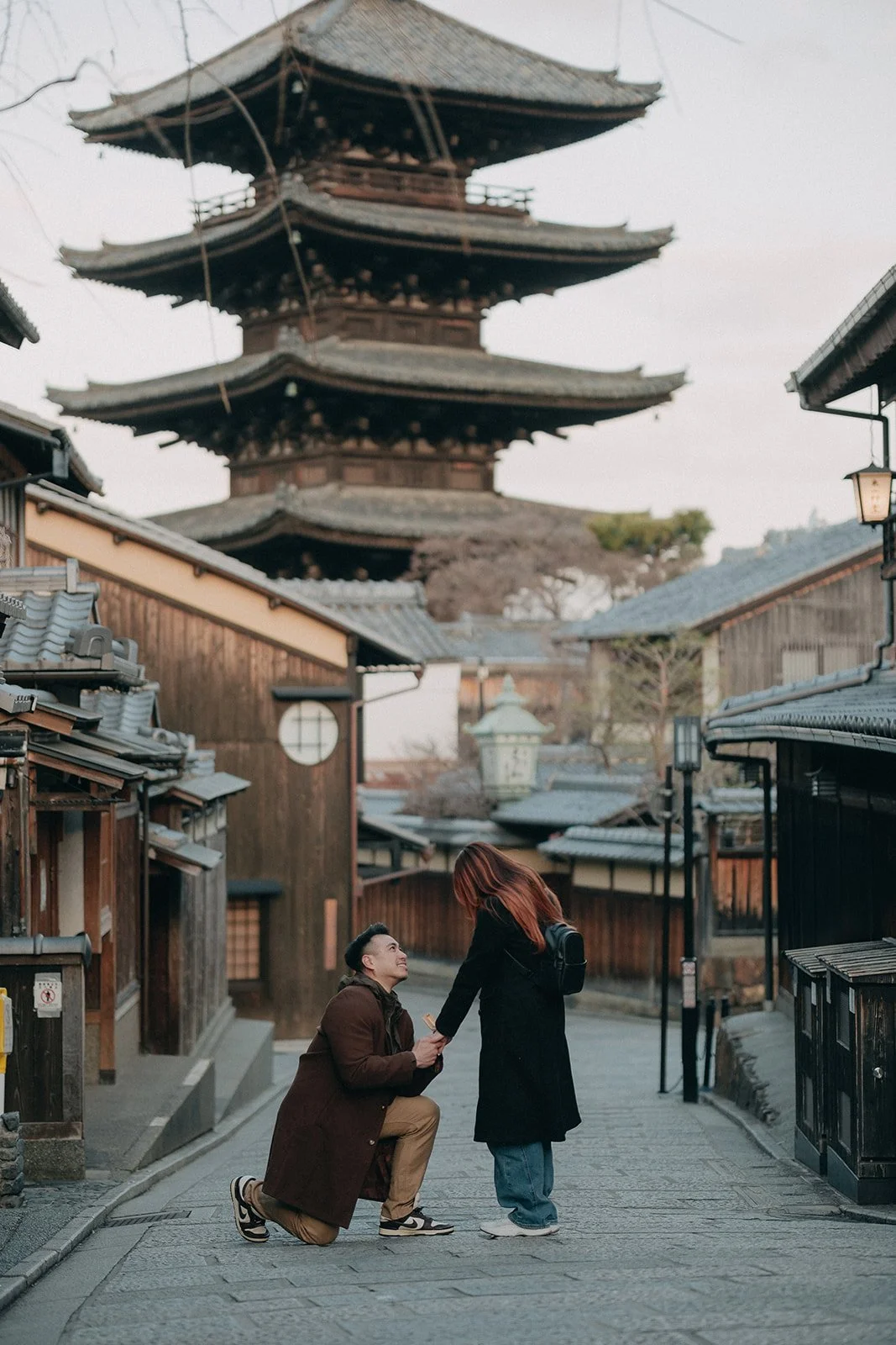 An Early Morning Yes in Kyoto