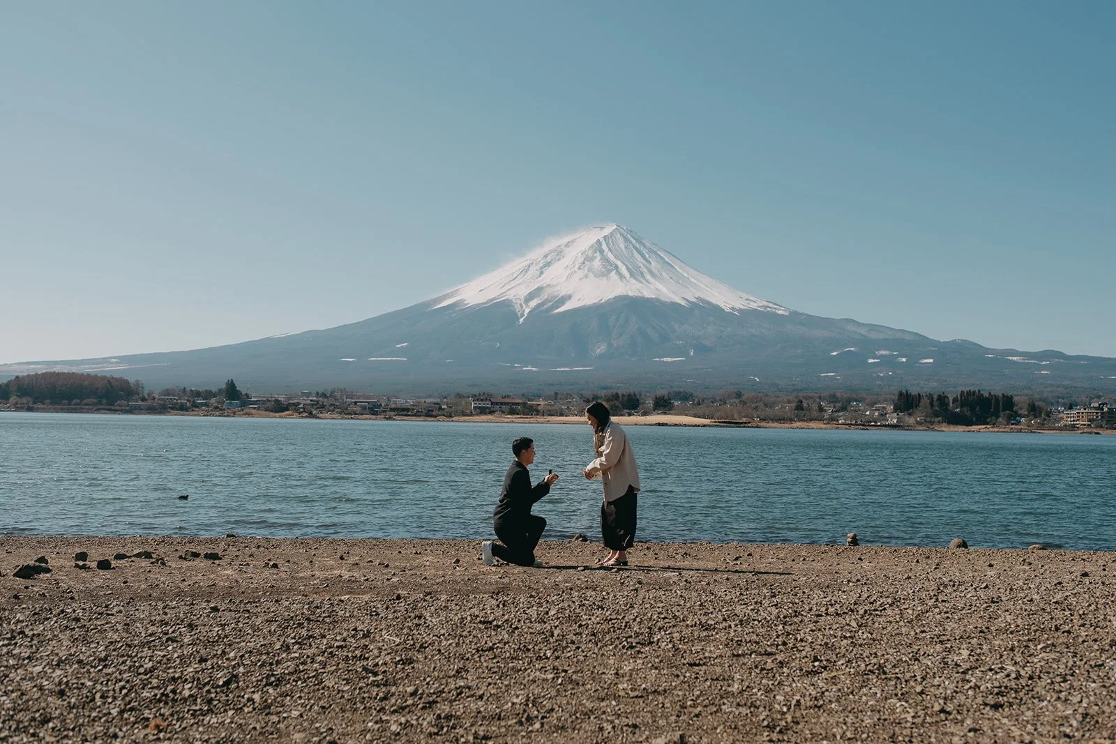 Crossing Countries for a Sunrise Proposal in Japan