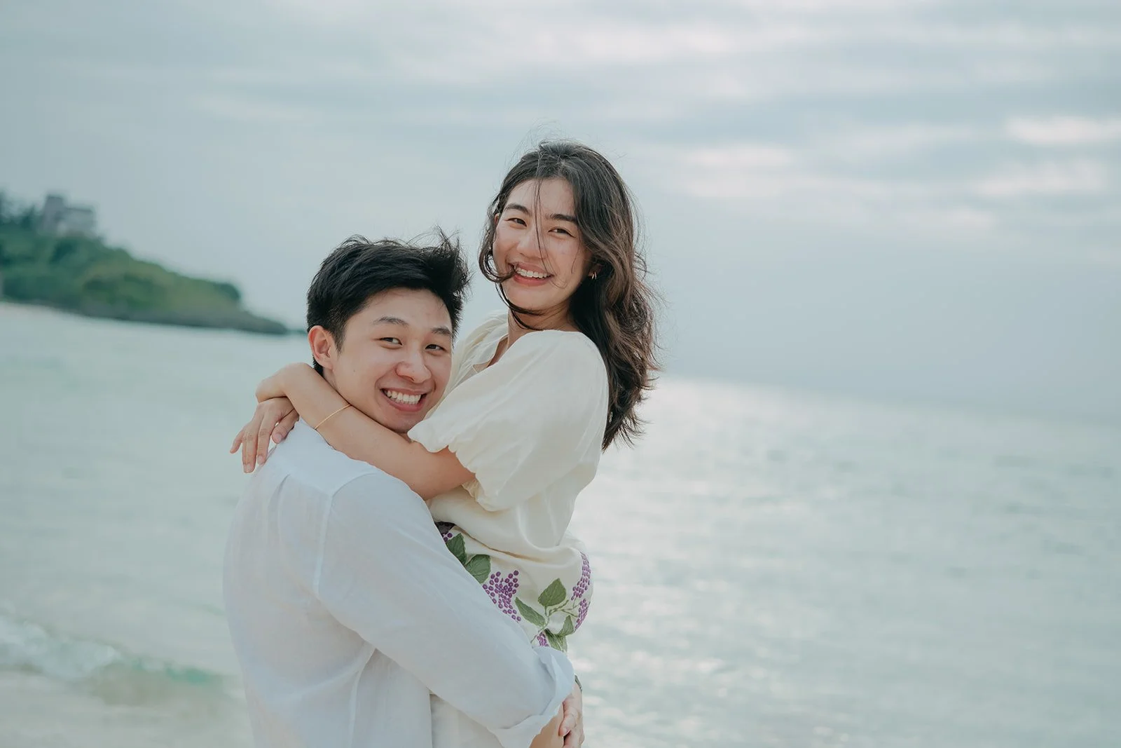 Yeung Jek and Audrey's Perfect Beach Proposal in Okinawa