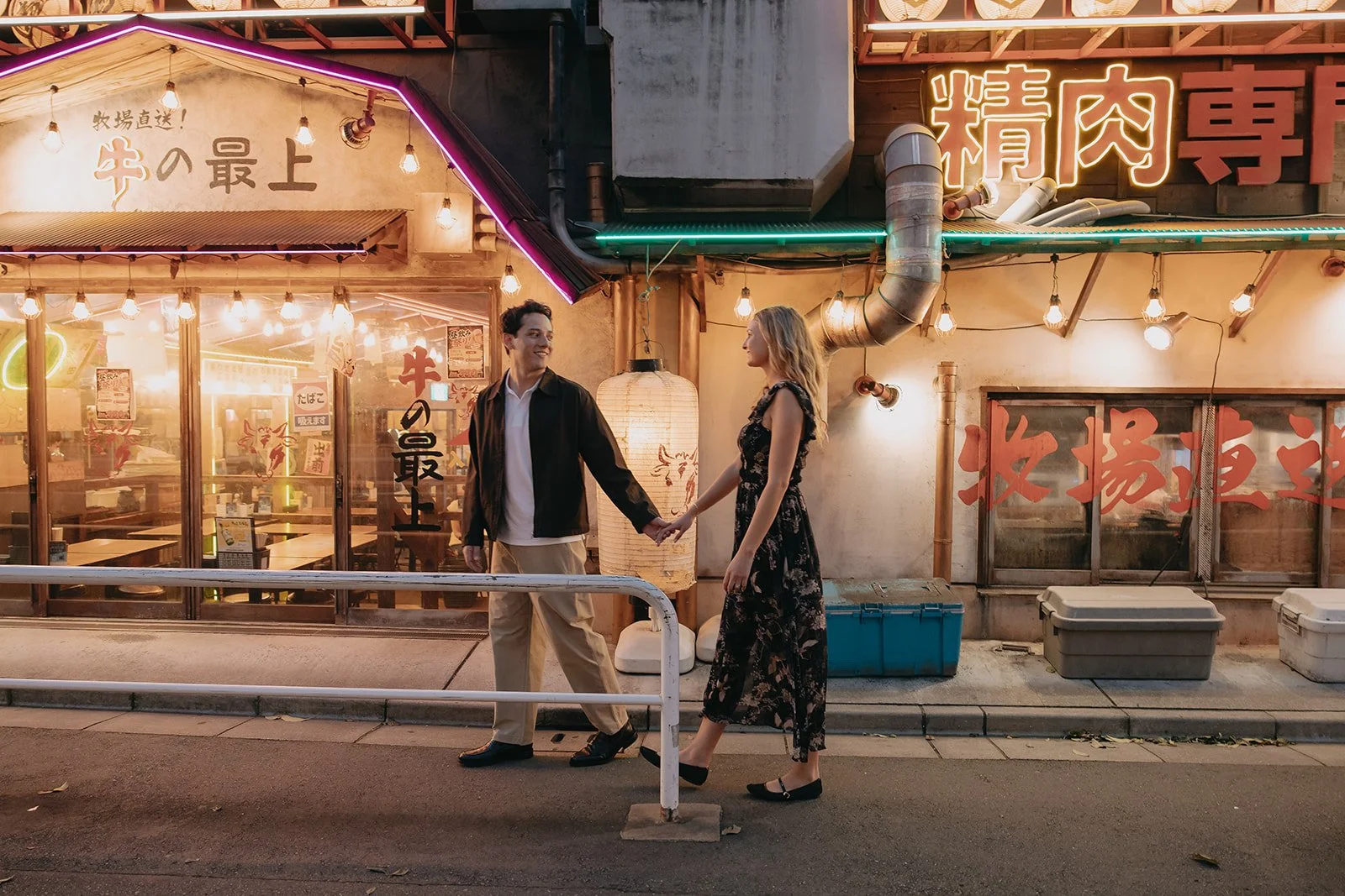 Hannah &amp; Gage's Evening in Yurakucho