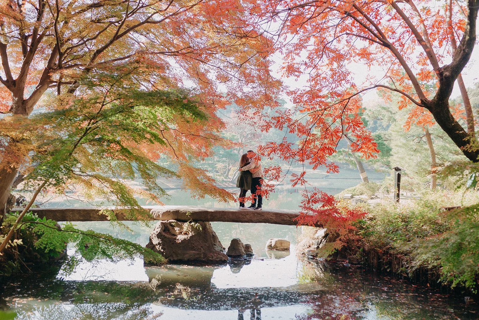 Autumn Proposal at Rikugien Garden: Rebecca &amp; Michael’s Proposal