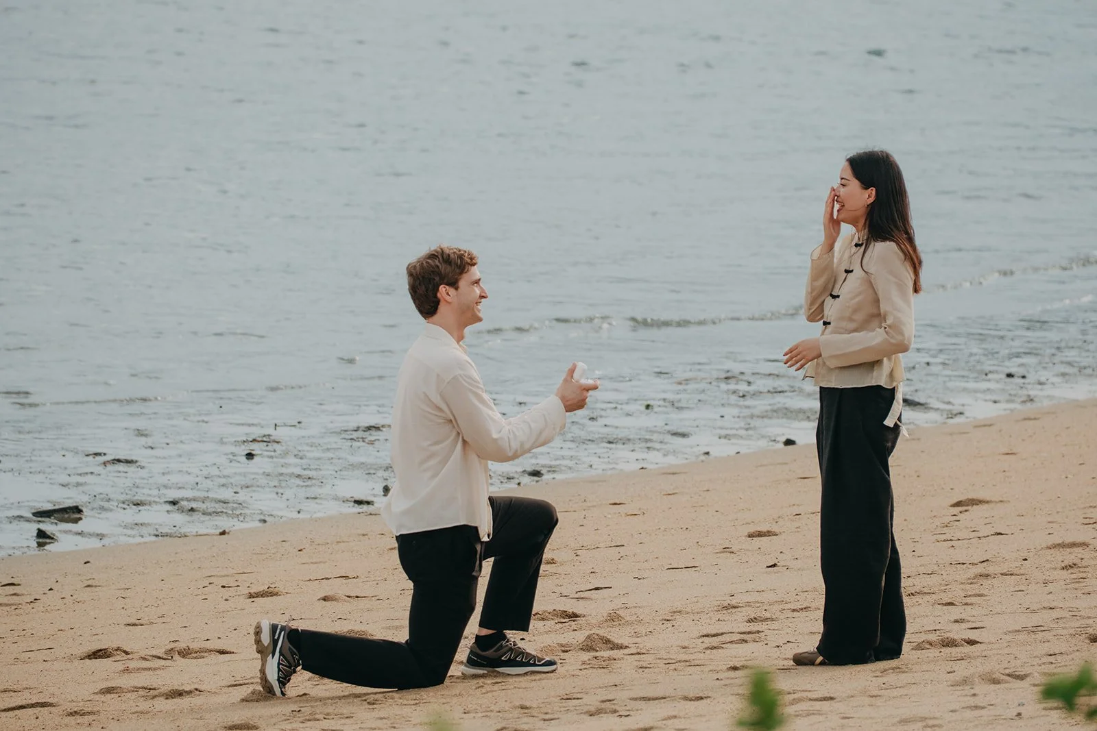 Gotanji Beach Japan surprise proposal