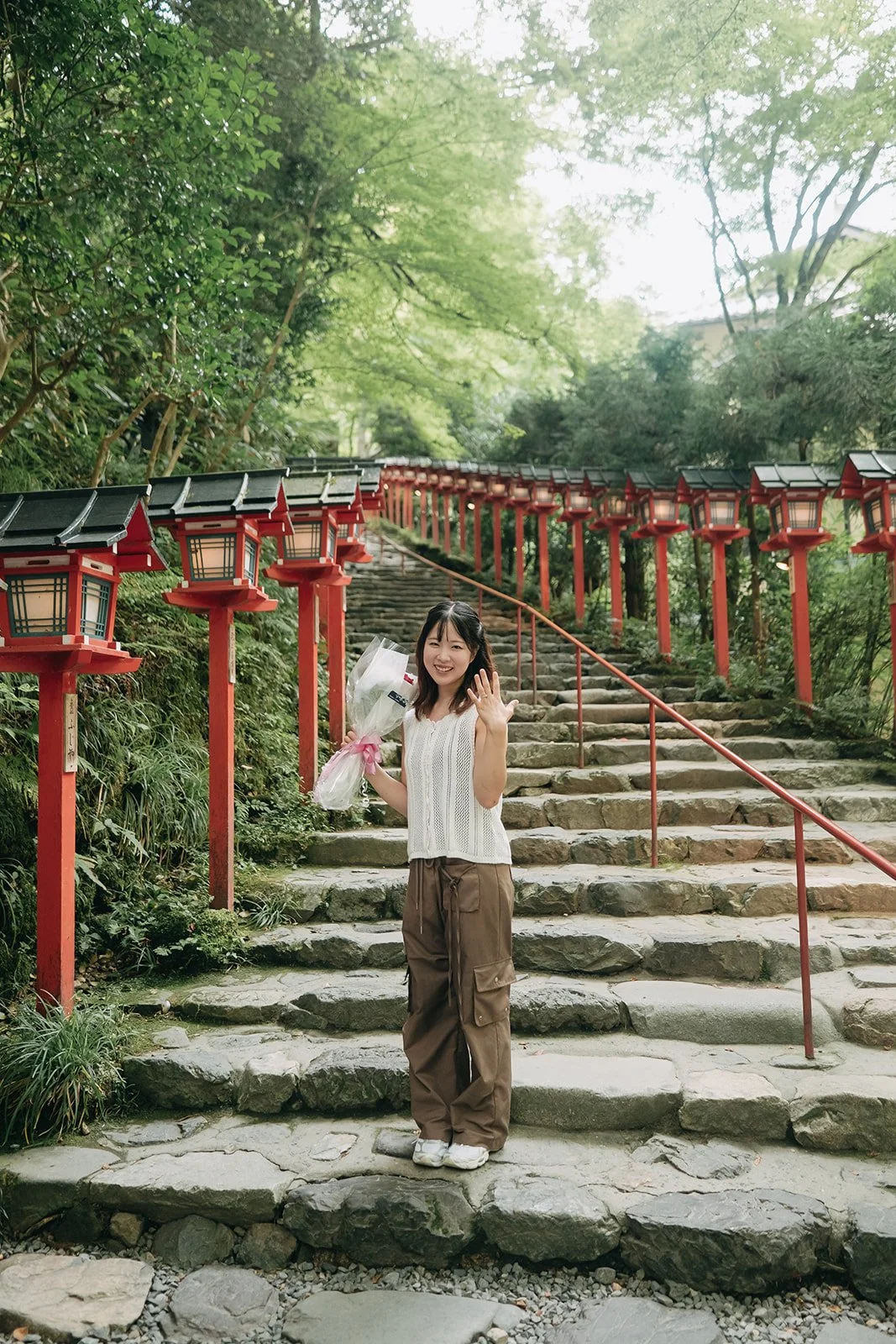 Yui no Yashiro shrine Fushimi Inari Kyoto Japan afternoon