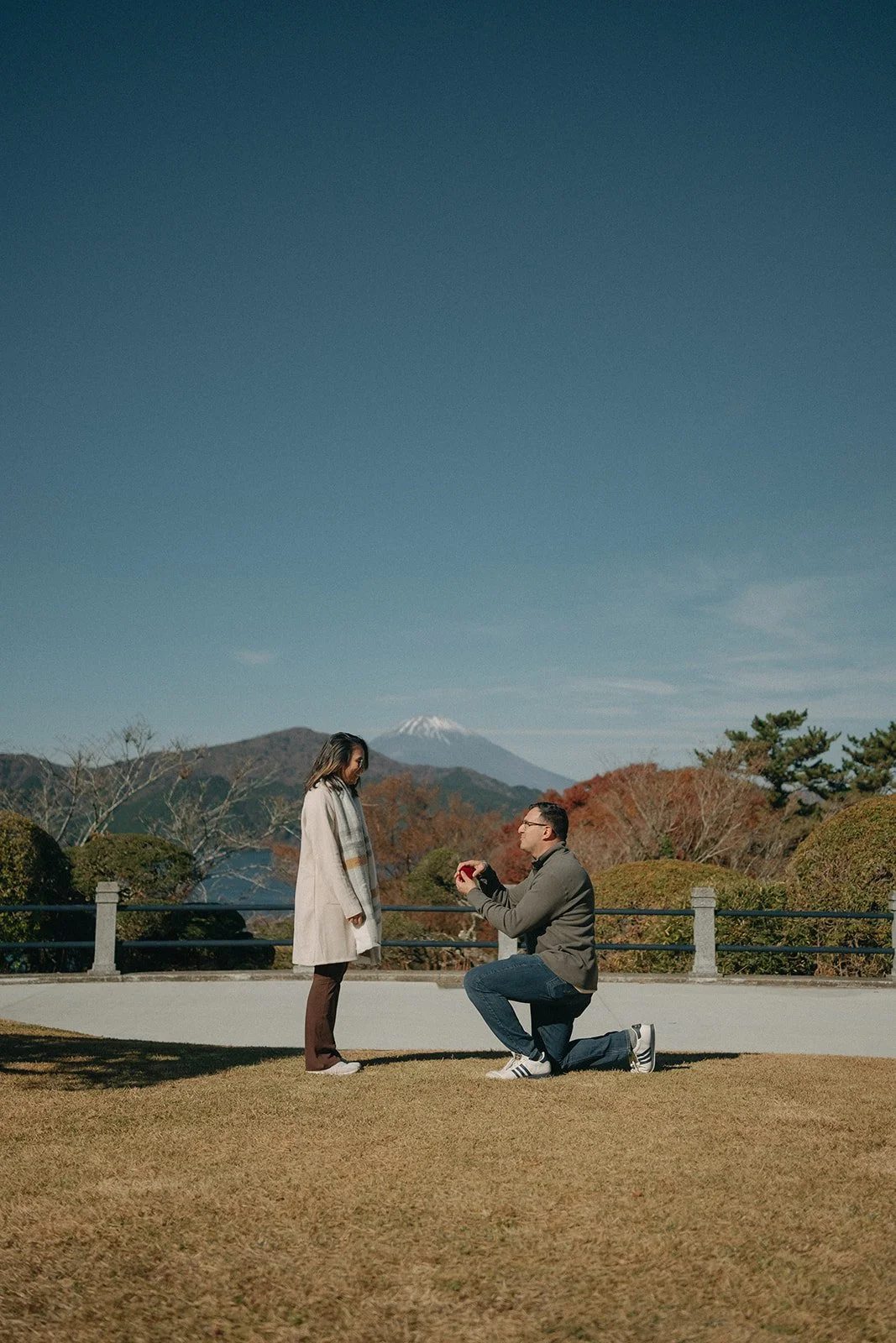 Lake Ashi, Hakone, Mt. Fuji views, Japan proposal spots