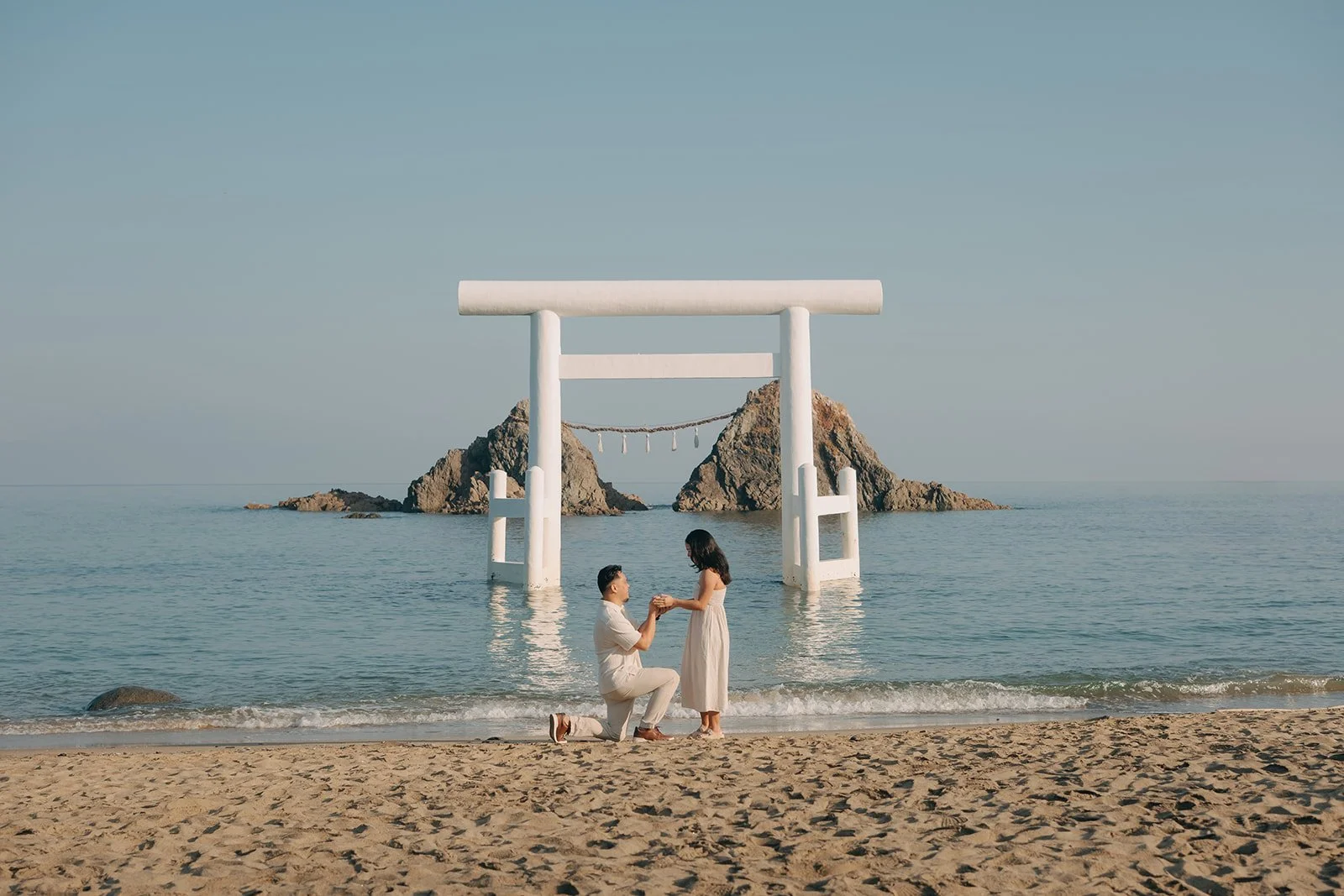 Sakurai Futamigaura proposal moment