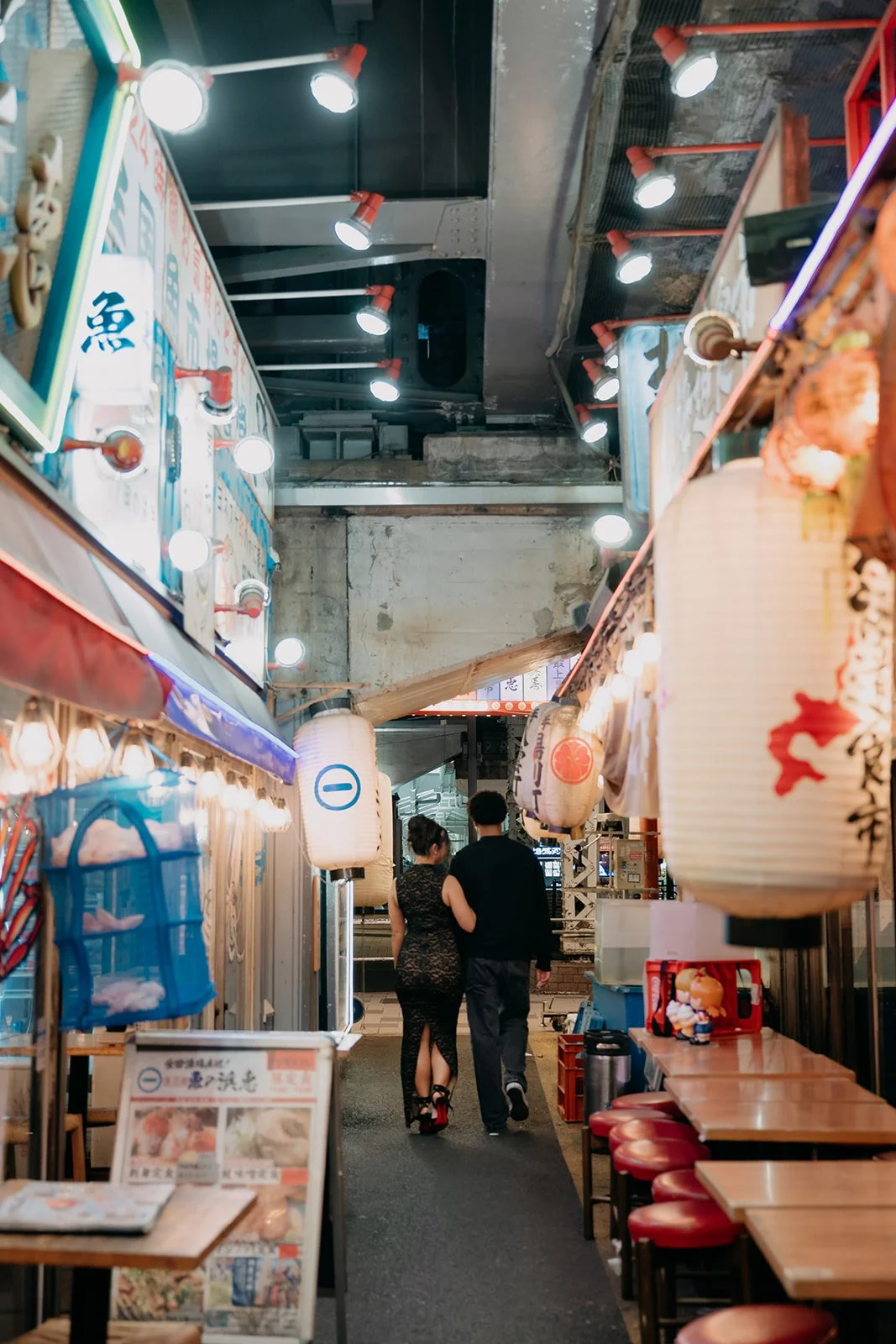 Yurakucho Japan night streets