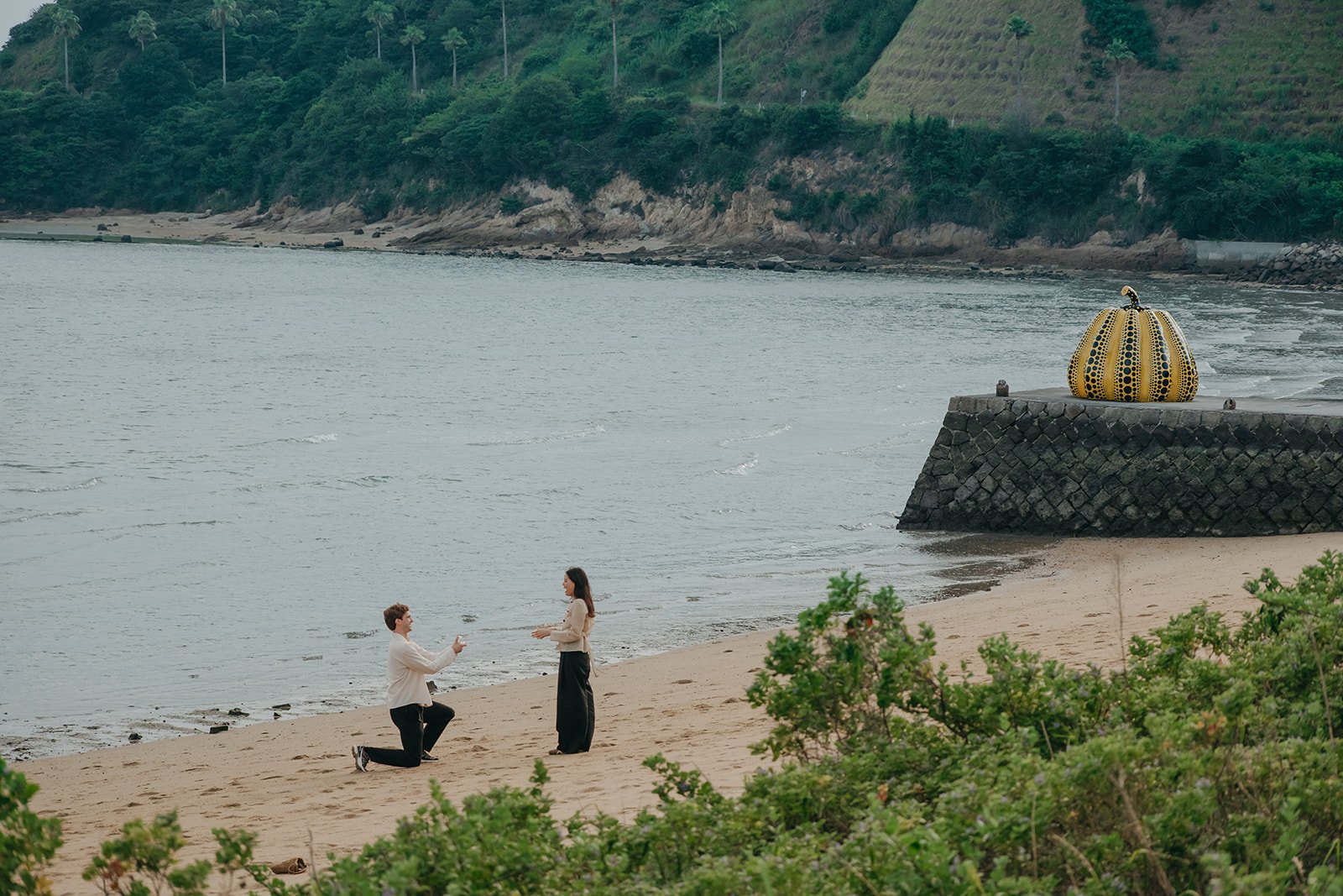 Gotanji Beach engagement shoot