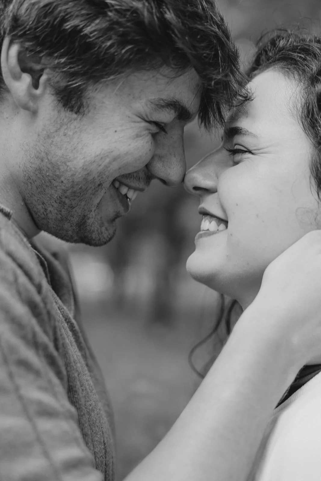 happy engaged couple - Saitama Japan