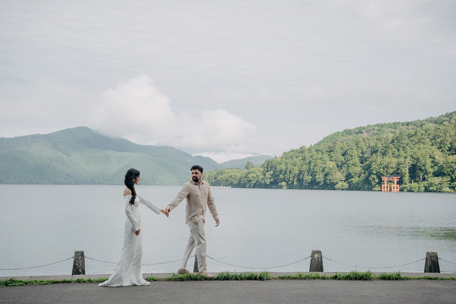 Hakone proposal photoshoot