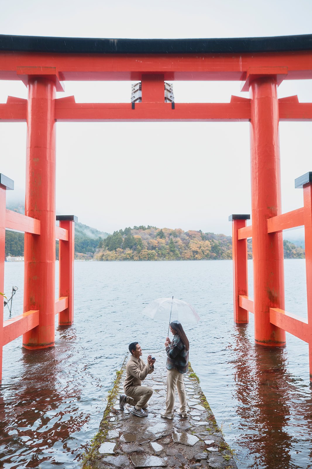 Proposal at Hakone