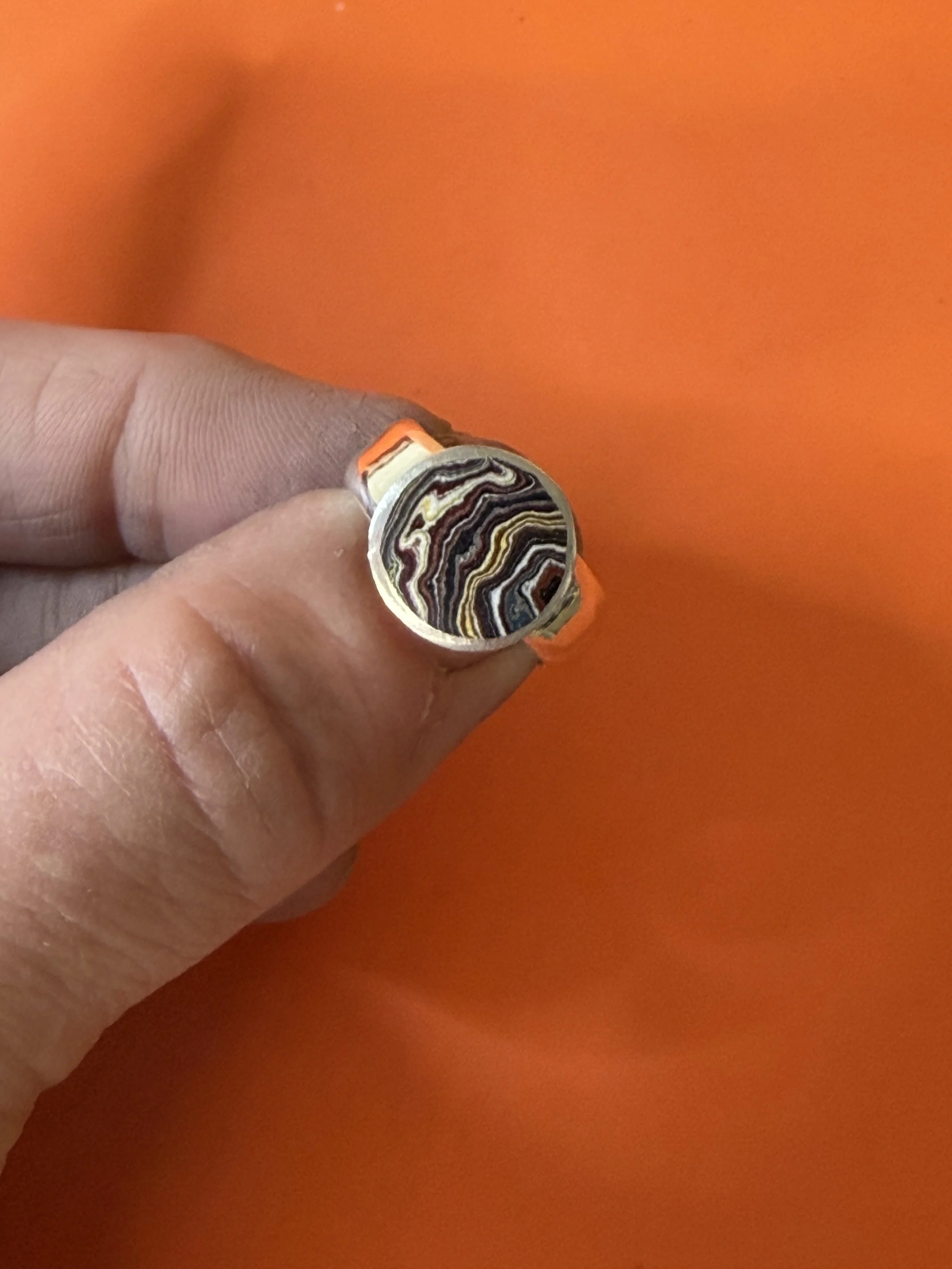 BOWLING GREEN, KY CORVETTE FORDITE RING - SIZE 6.5