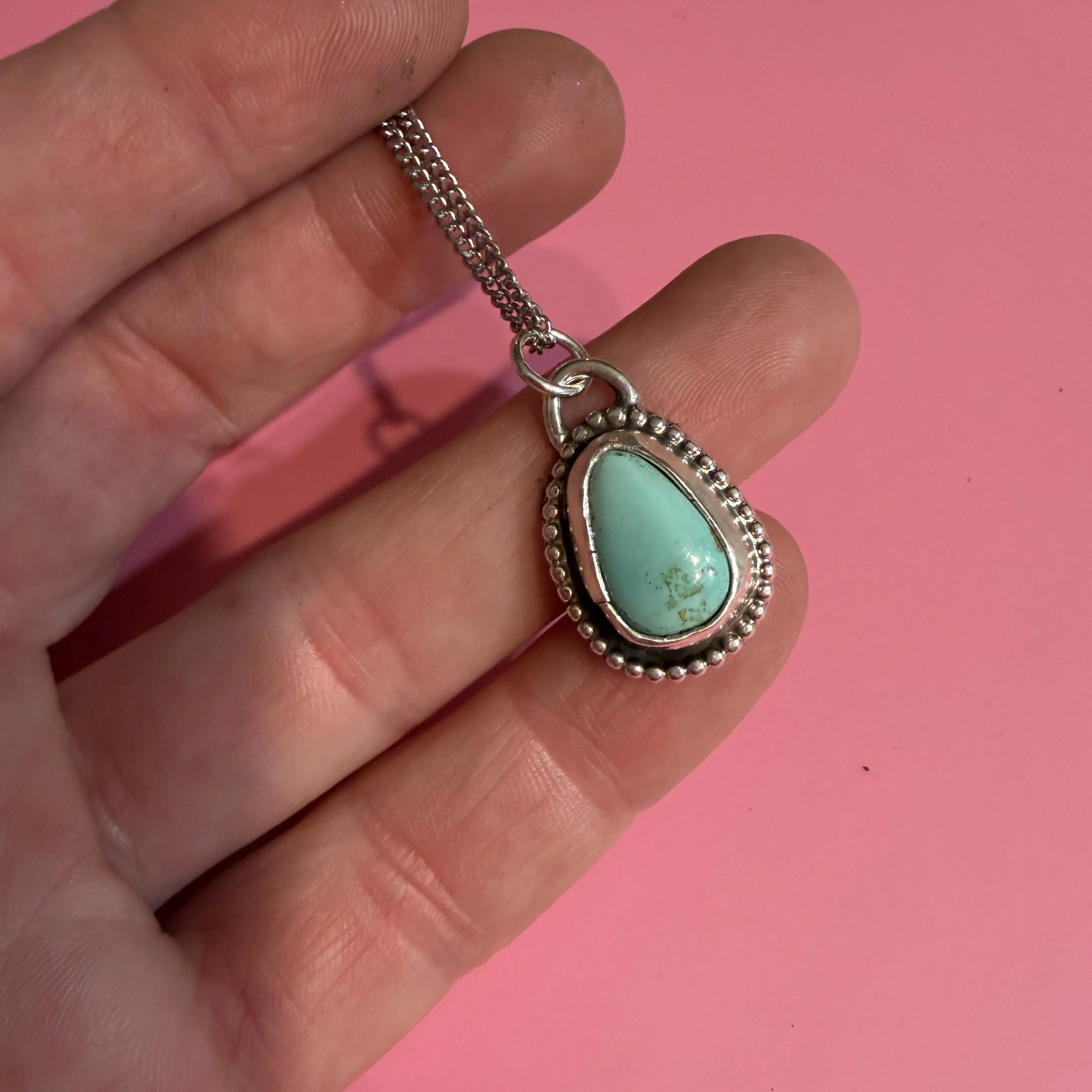 ROYSTON TURQUOISE PENDANT NECKLACE