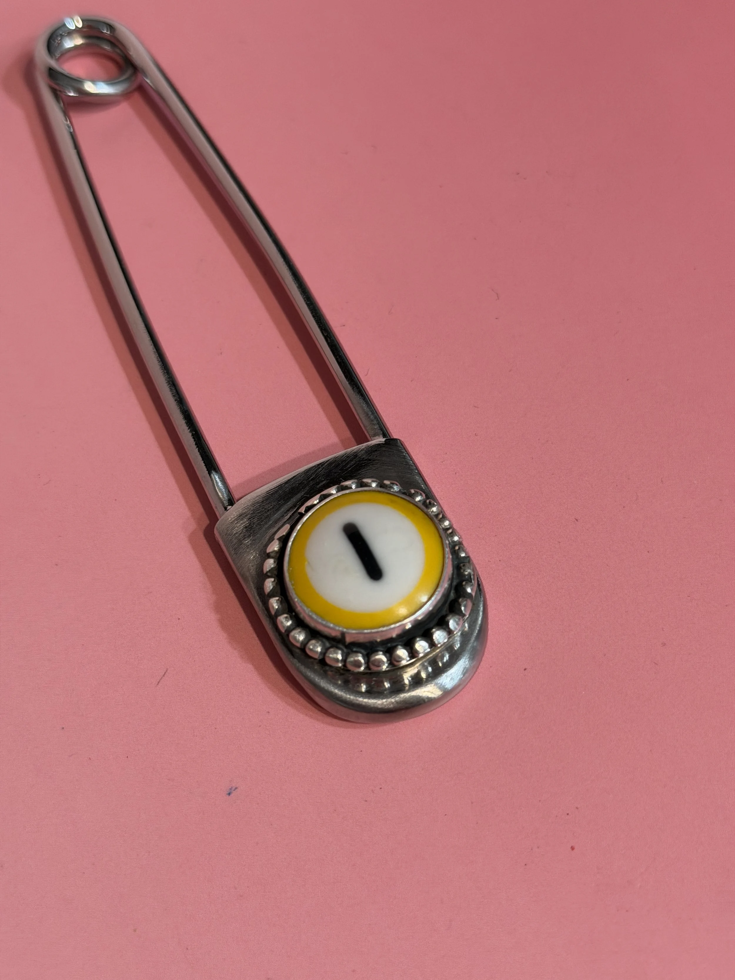 YELLOW 1 5" JUMBO SAFETY PIN