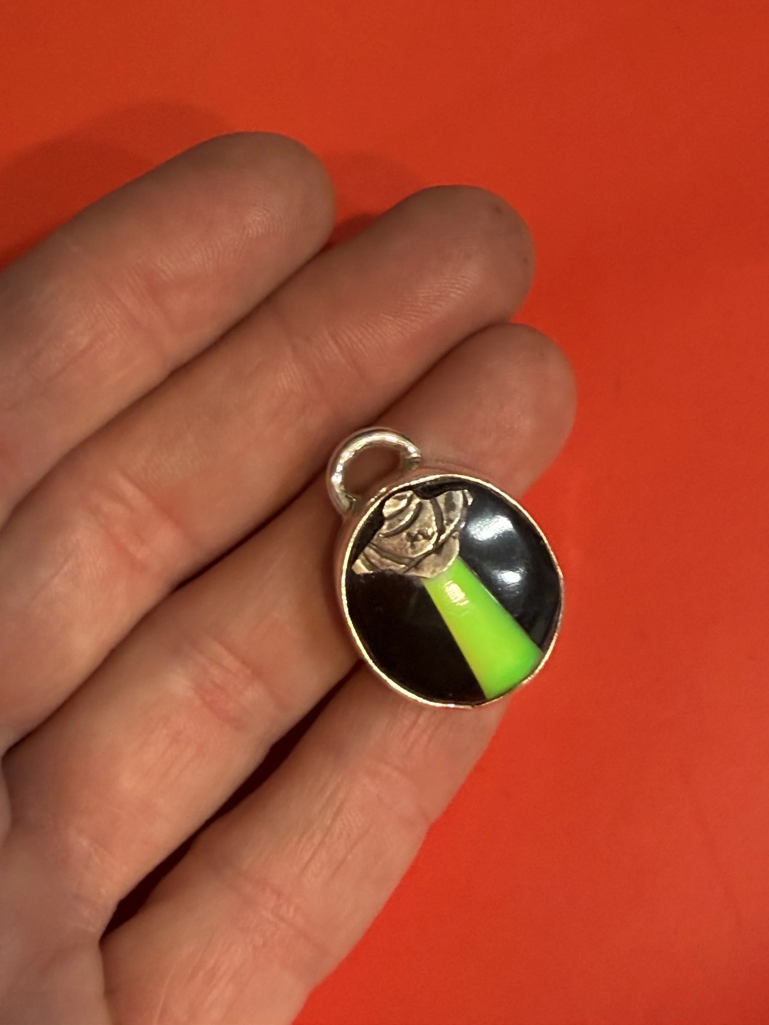 Unidentified Flying Pendant Necklace