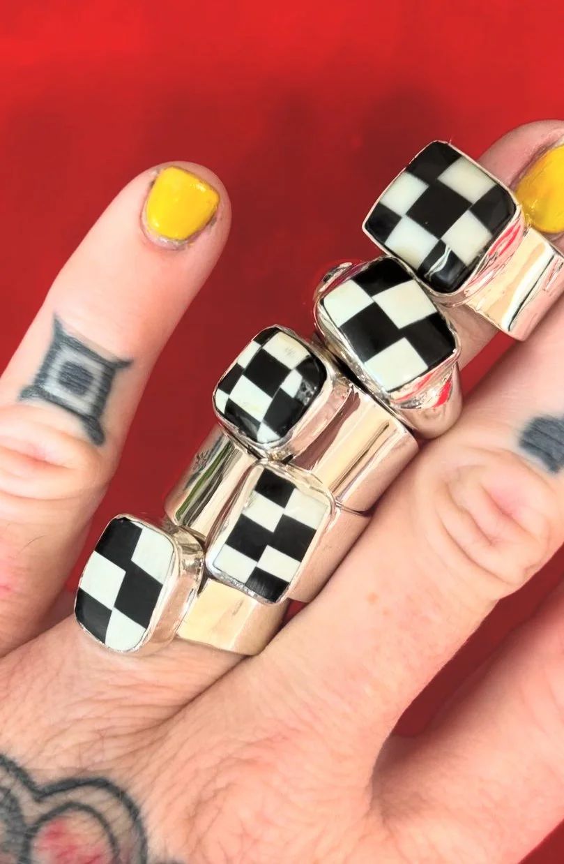 BILLIARD SCRAP CHECKERBOARDS