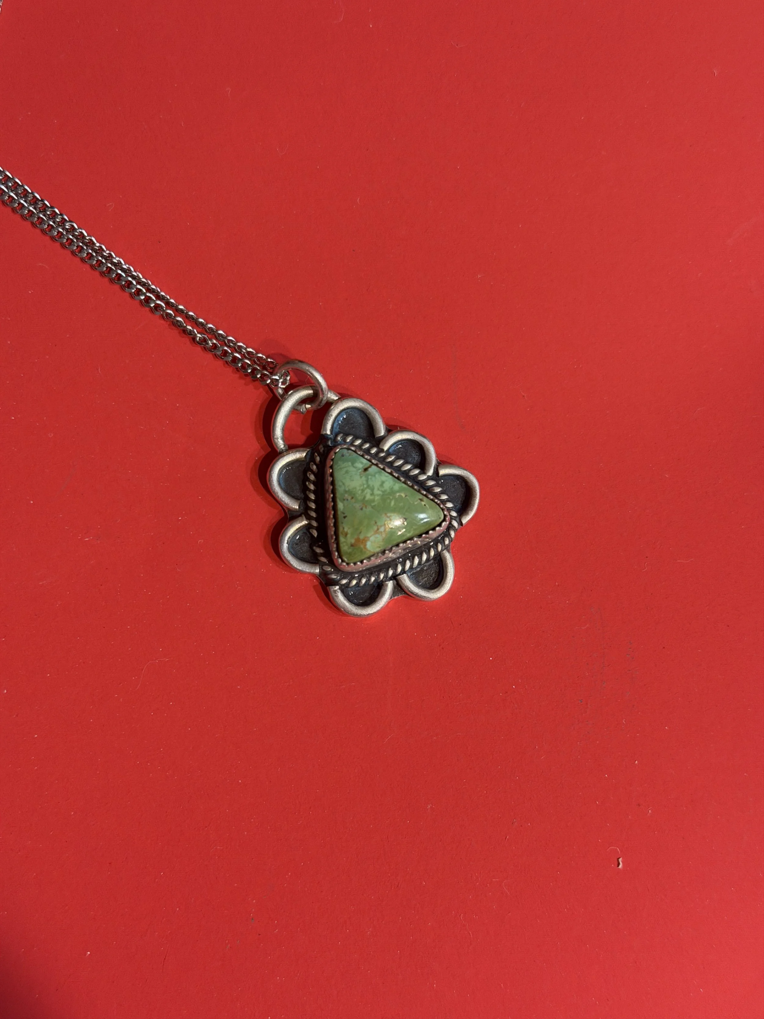Royston Turquoise Scallop Necklace