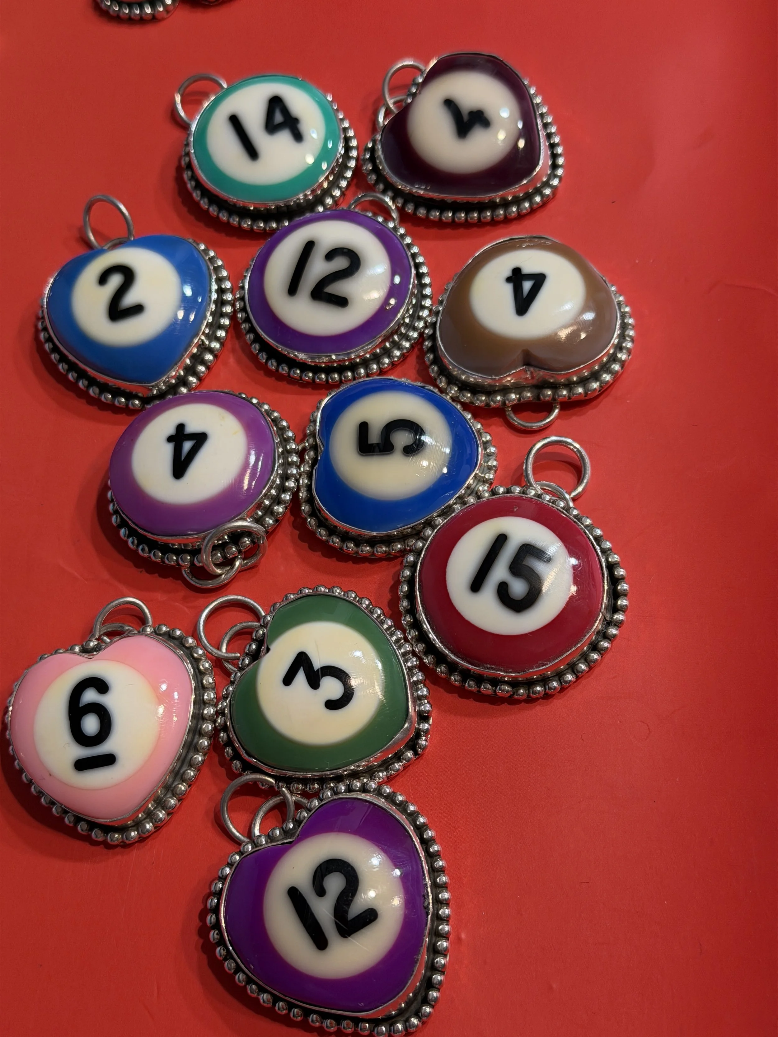 Billiard Ball Necklace Choose your ball