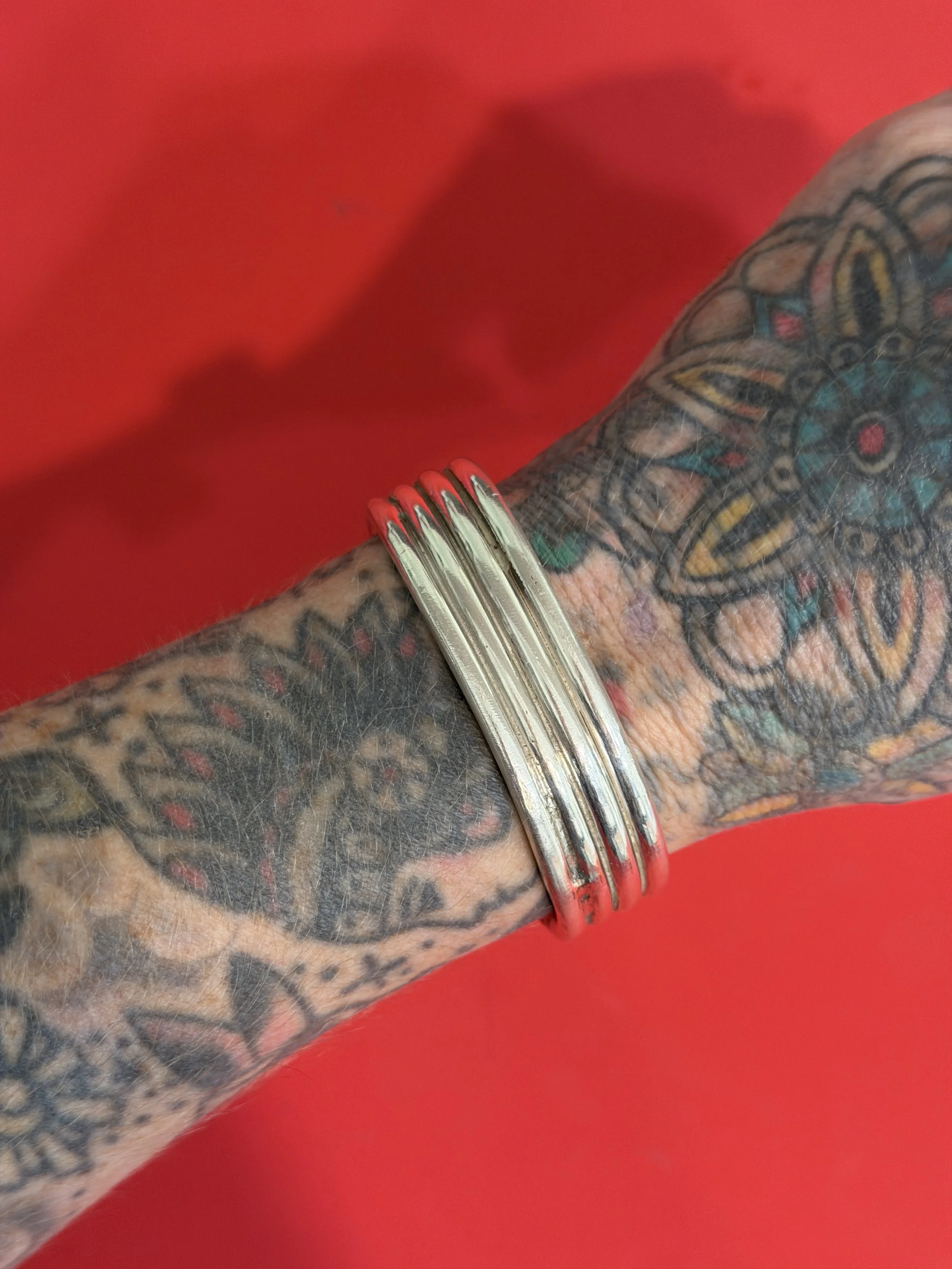 FINE SILVER SUPERCUFF - ONE SIZE