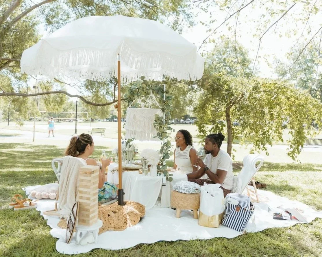Pampas Picnics Personal Moment for Two Gender Reveal Picnic in Alexandria