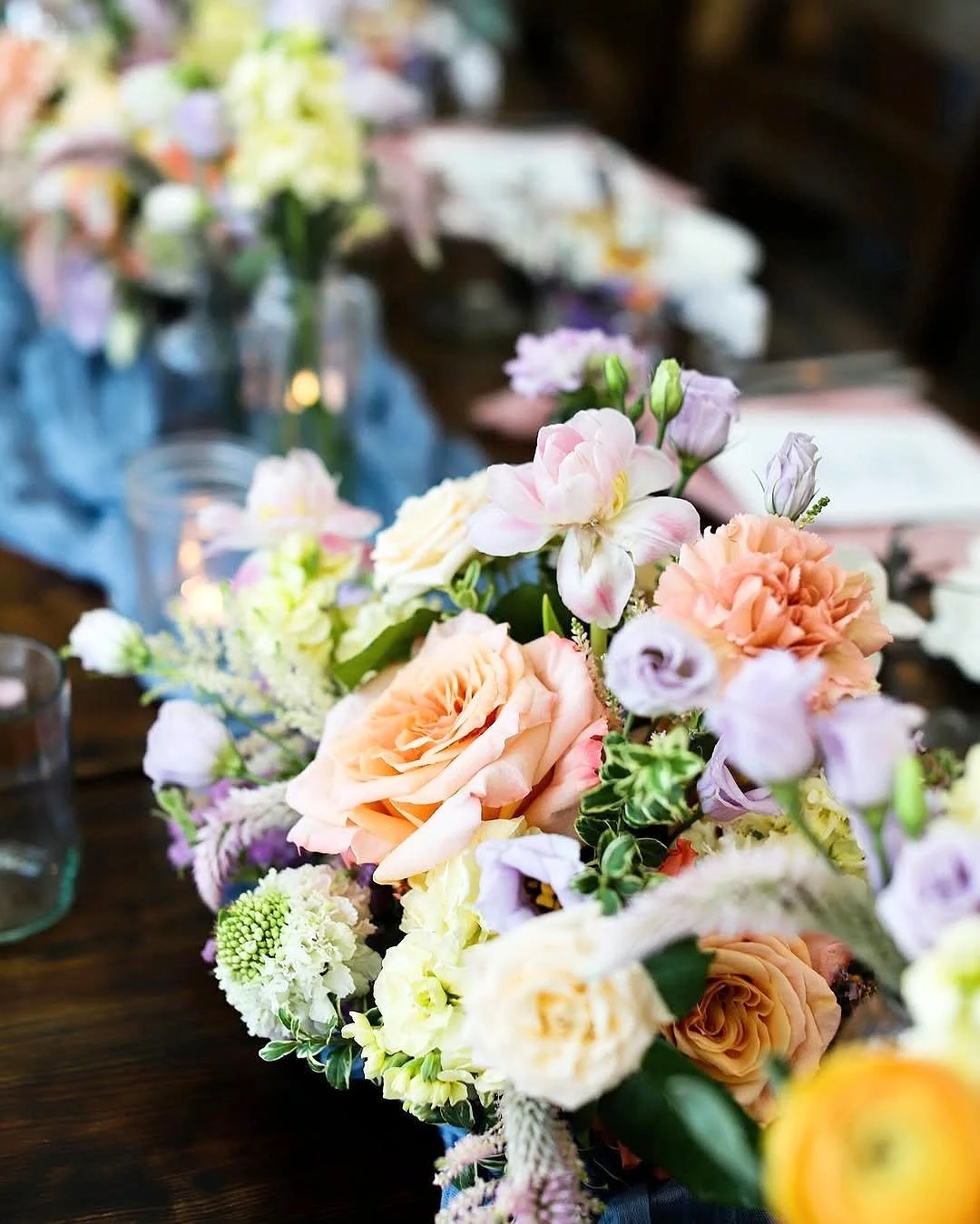 Parisian Garden Party Bridal Shower Florals 