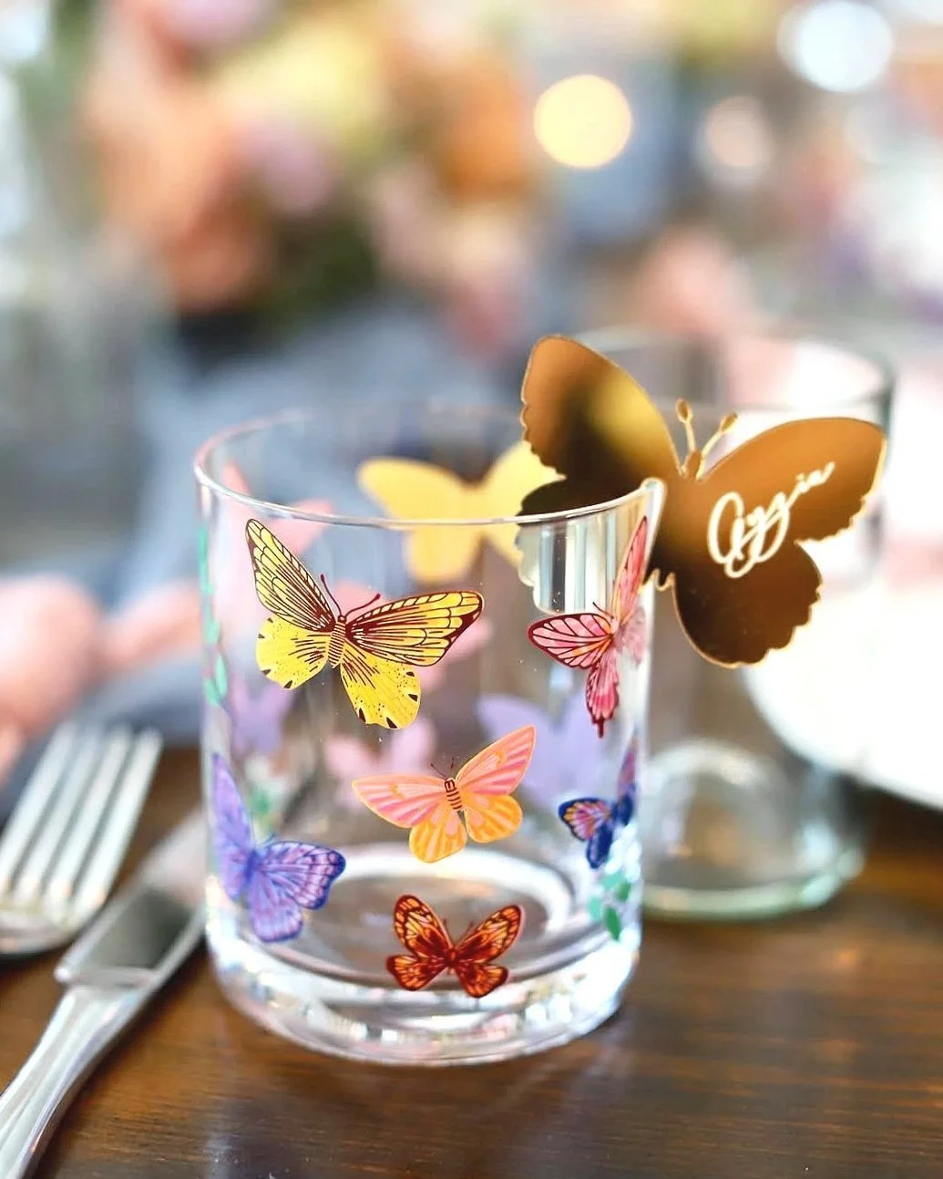 Parisian Garden Party Glassware - The Meeting House Princeton
