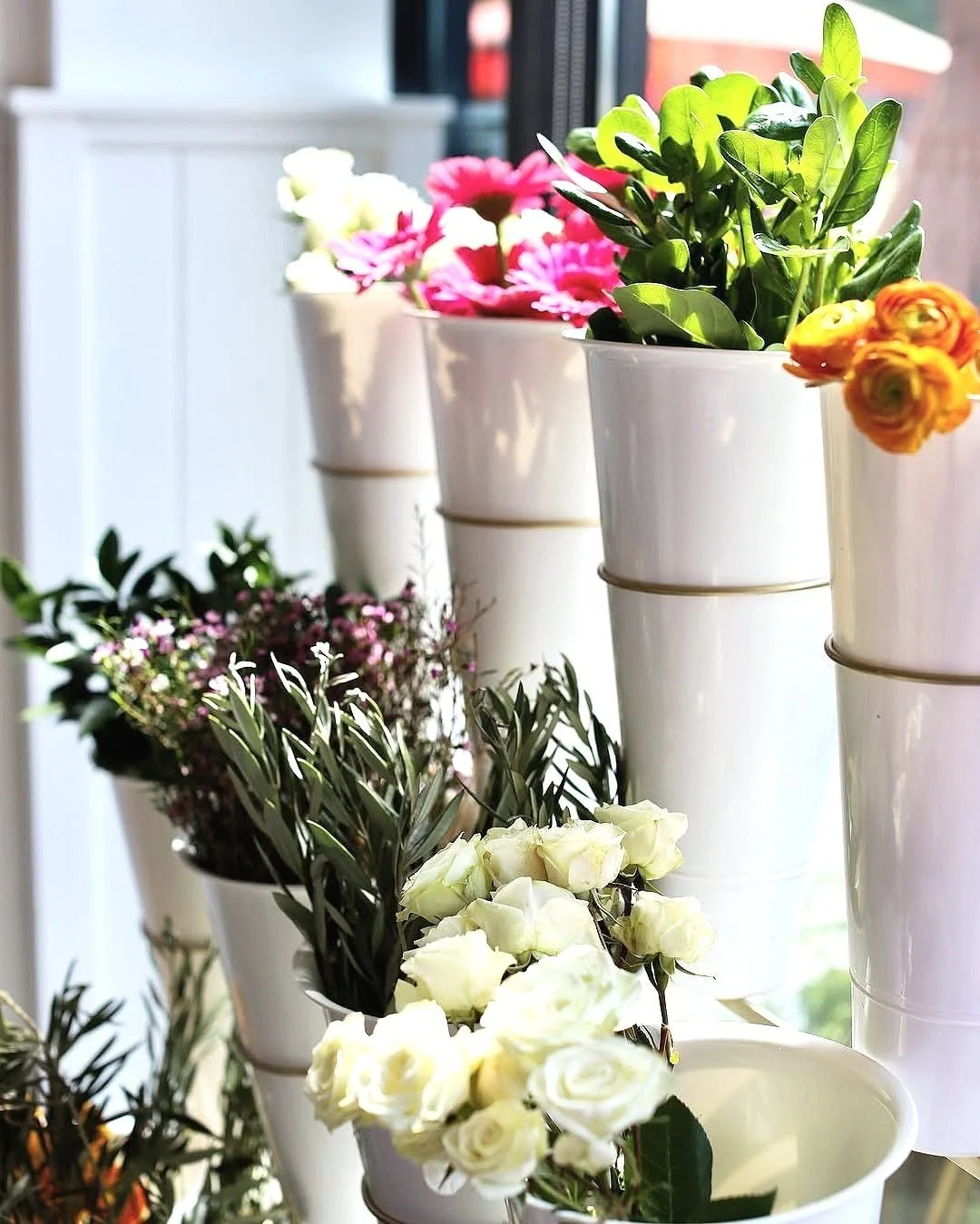 Parisian Bridal Shower Bouquet Floral Bar