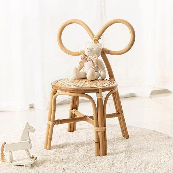 Pampas Rattan Toddlers + Children's Bow Chair