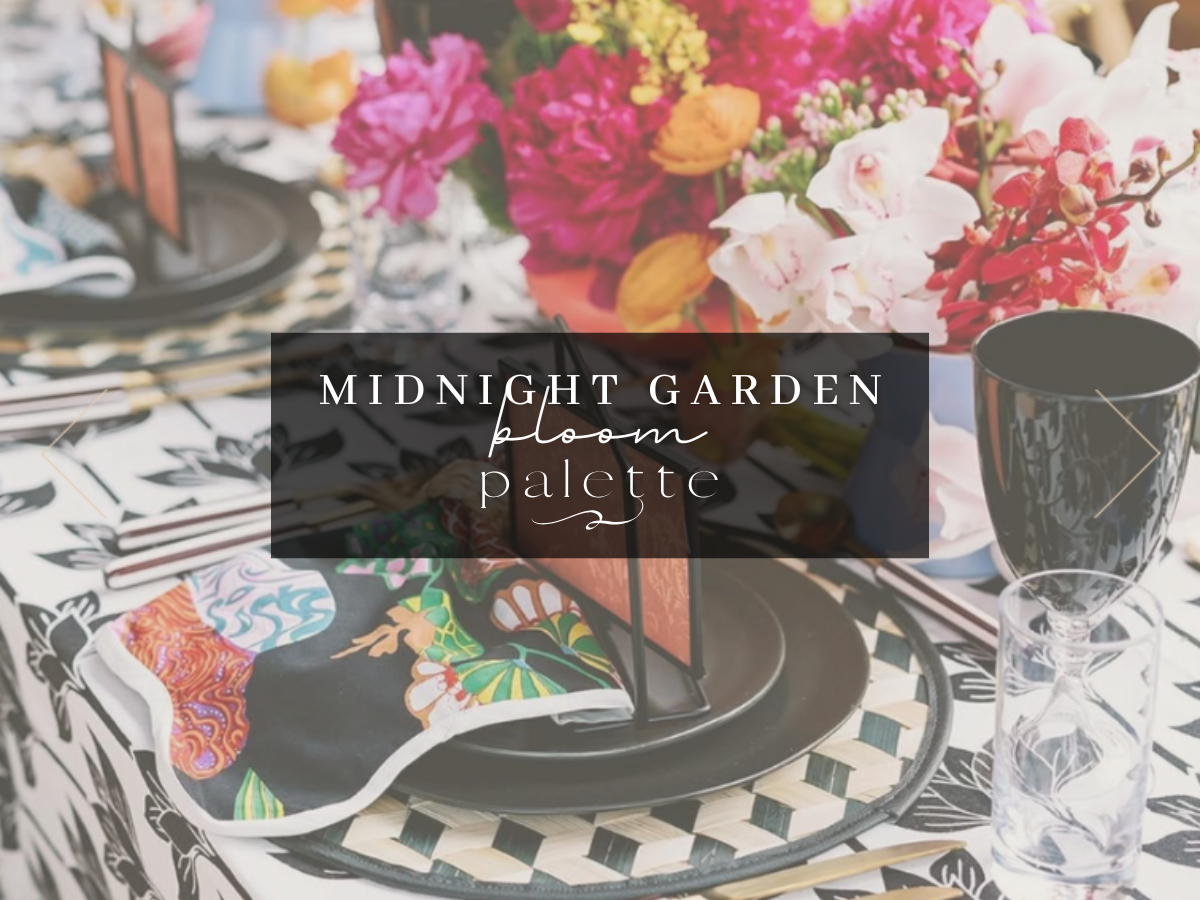 midnight garden pampas picnics palette