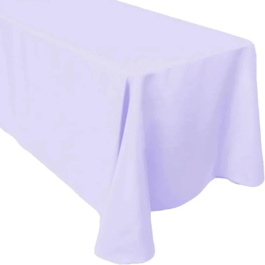 Lavender Heavy Duty Rectangular Table Linen (156″ x 90″)