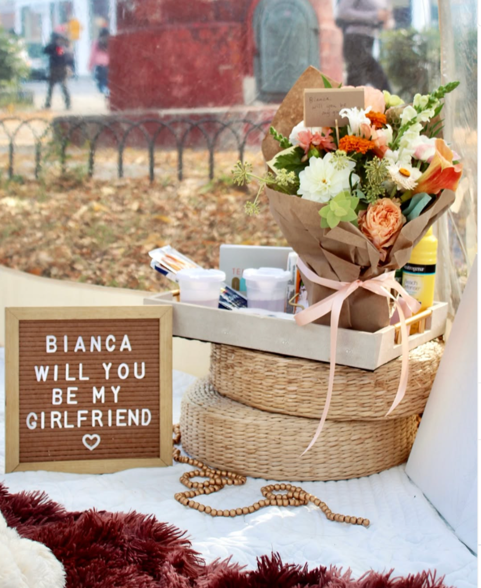 romantic floral bouquet