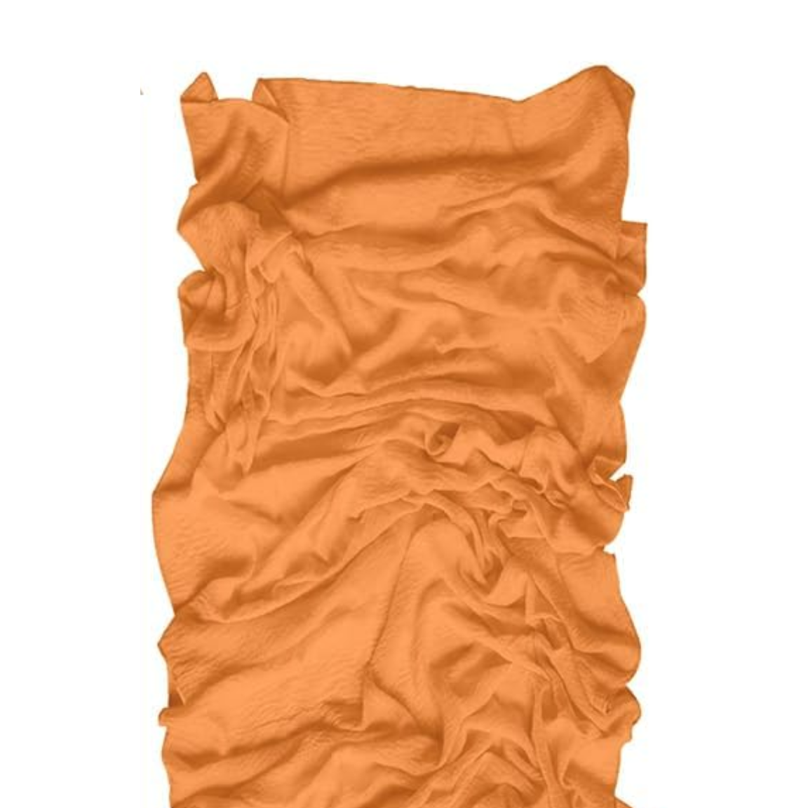 Muted Orange Cheesecloth Table Runner