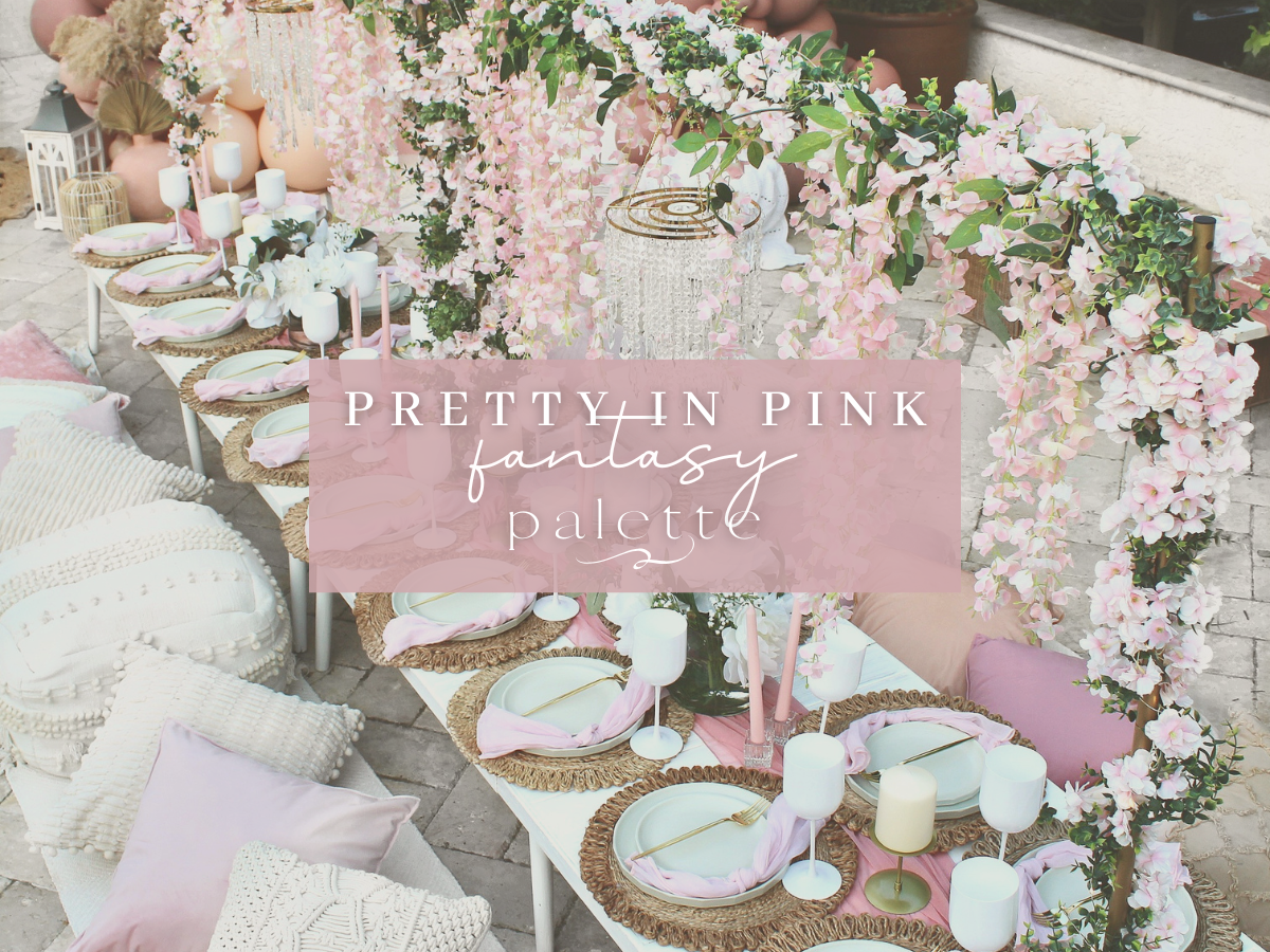 Pampas Picnics Palette | Pretty in Pink Picnic 