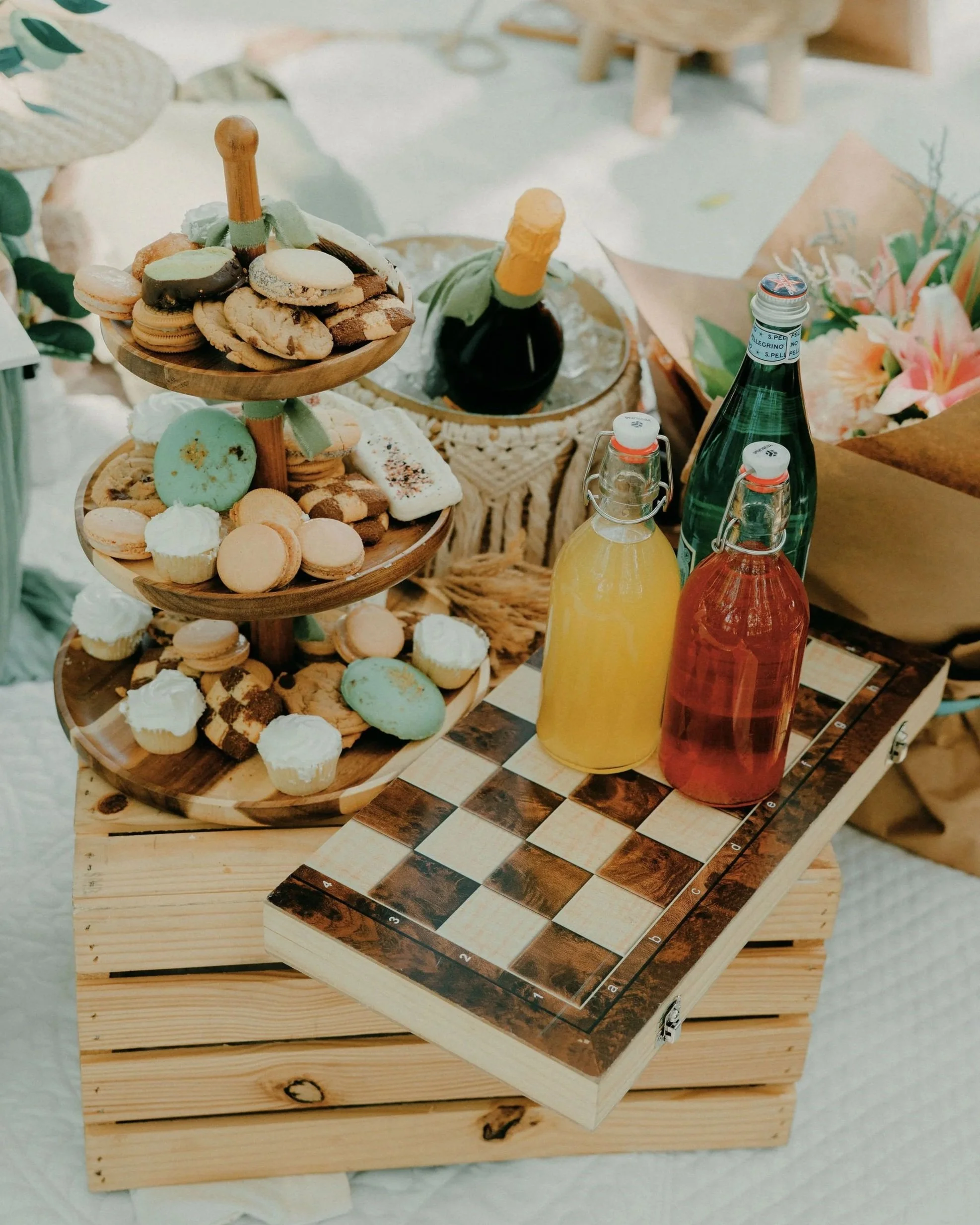 Pampas Picnics Engagement Photography Enhancements