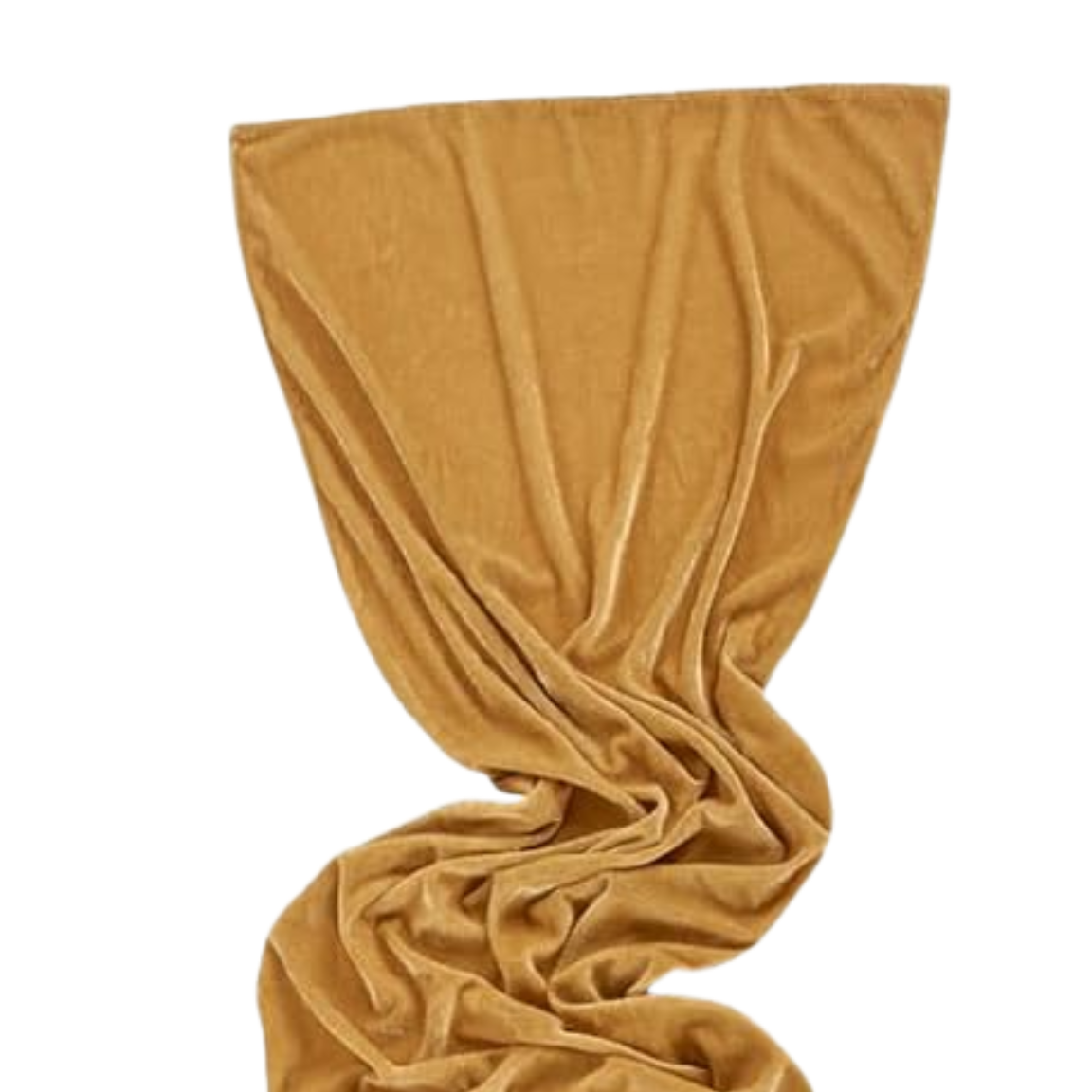 Gold Crushed Velvet Table Runner