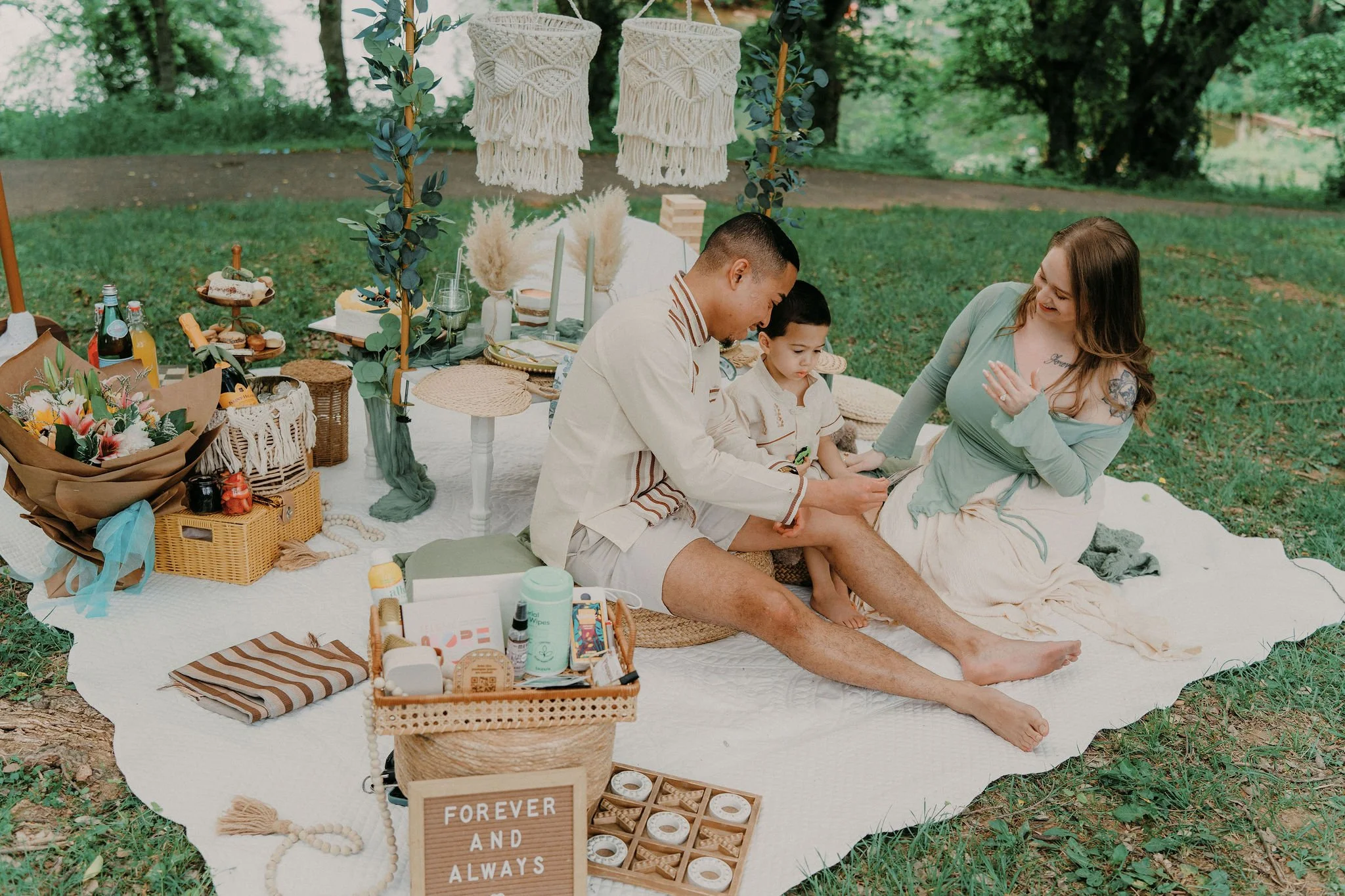 Pampas Picnics Ethereal Picnic Proposal