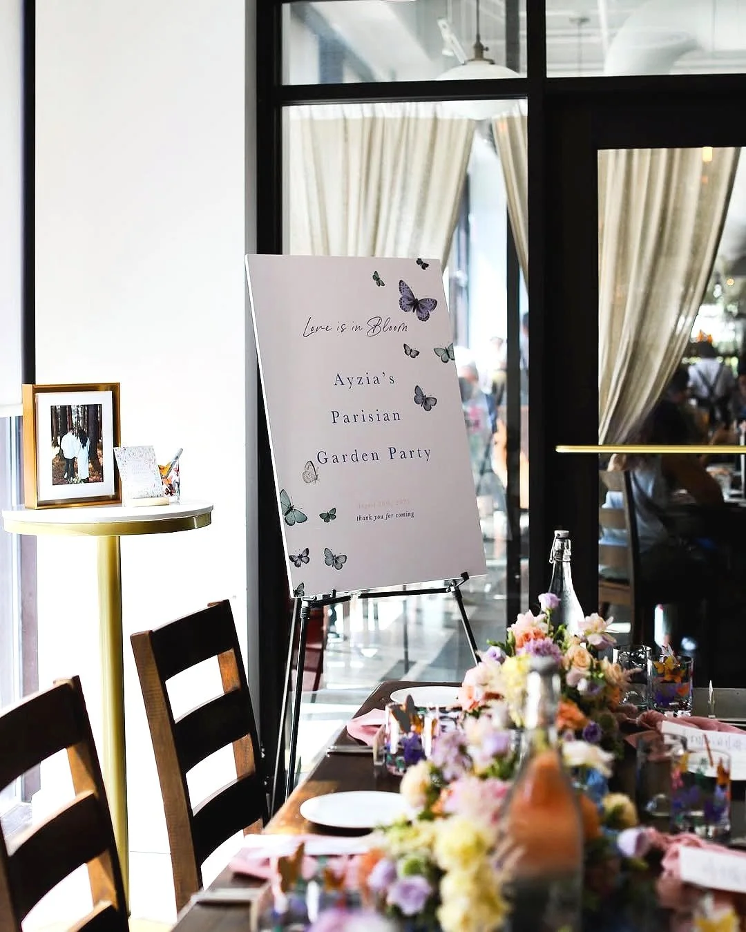 Parisian Garden Party Bridal Shower Pampas Picnics Princeton New Jersey