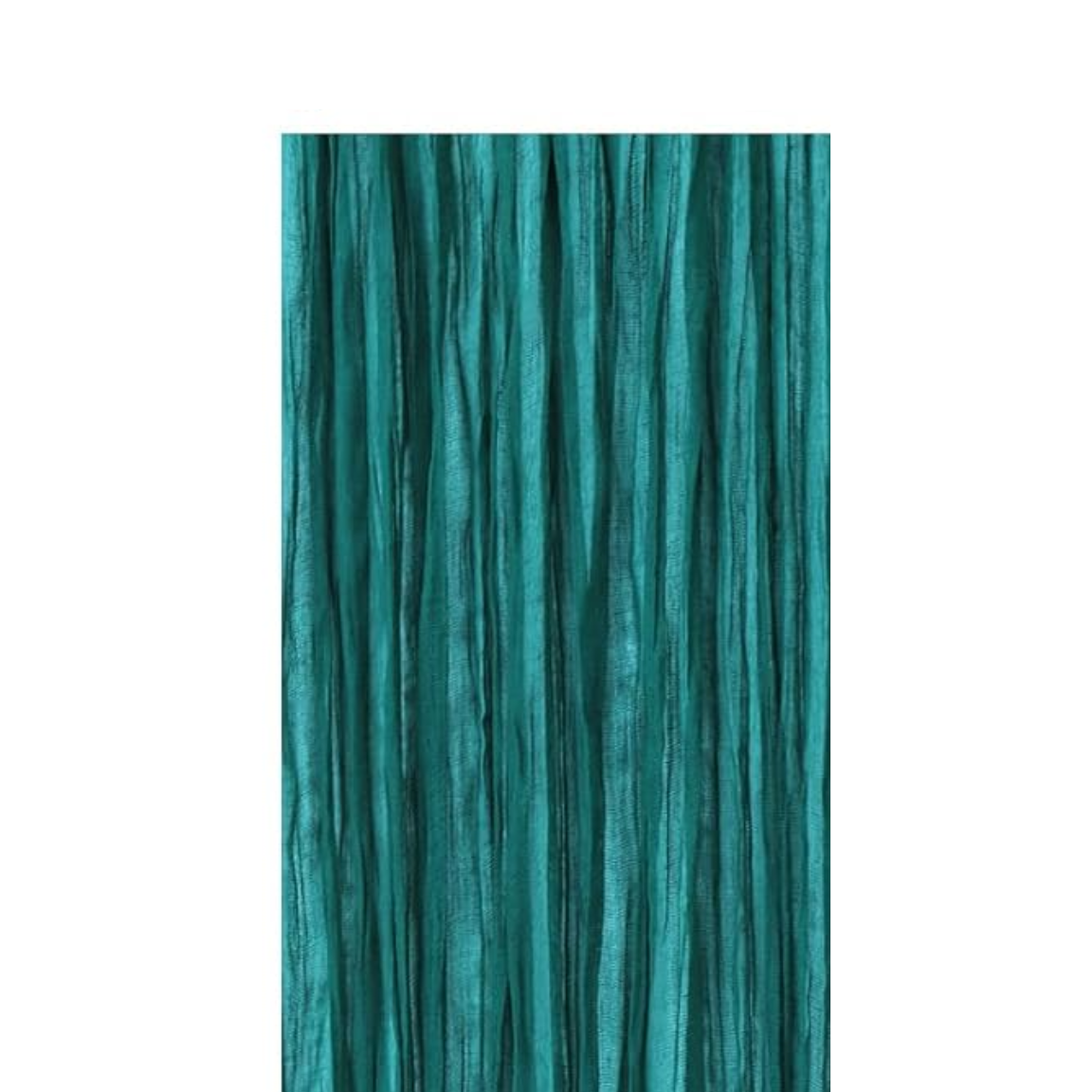Teal Cheesecloth Runner.png
