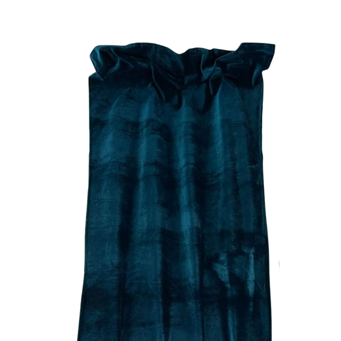 Teal Crushed Velvet Table Runner