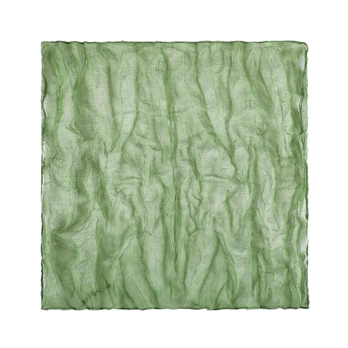 Olive Green Sage Cheesecloth Table Napkin