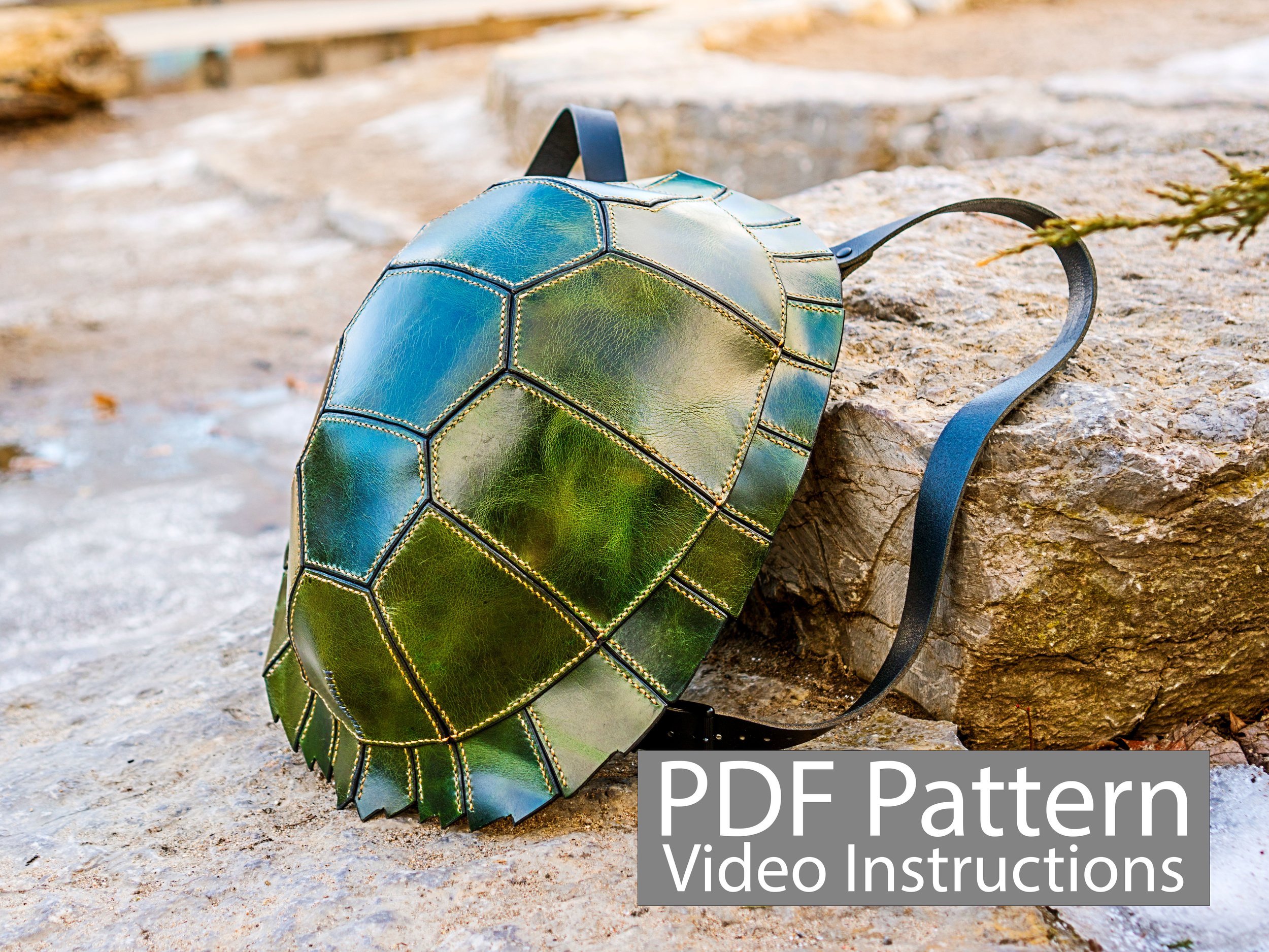Turtle Riding Bag Backpack (New version) | MotorbikeCustoms