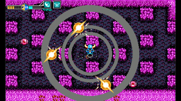  Shovel Knight is playable as a DLC character in Blaster Master Zero. 