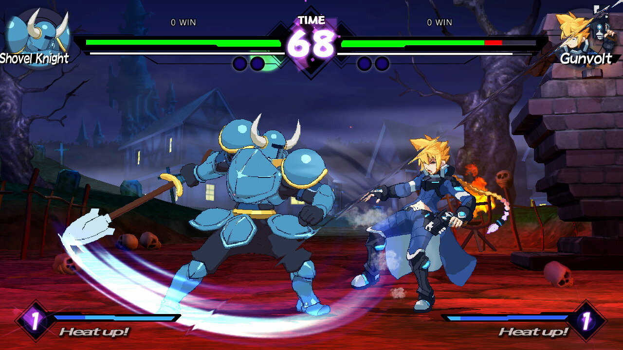  Shovel Knight combats several other indie characters in Blade Strangers. 